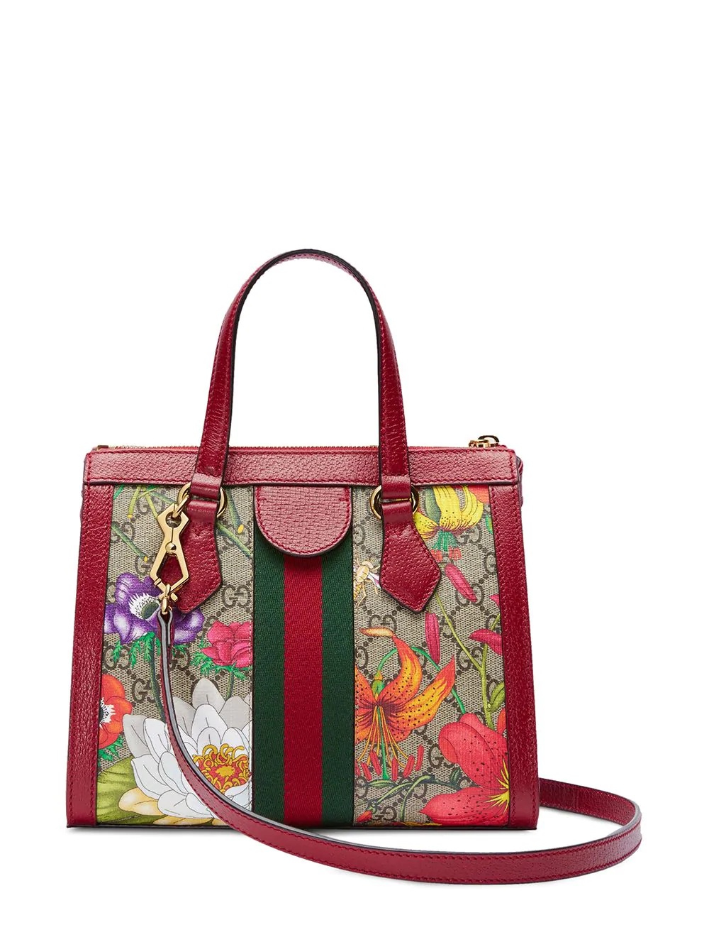 Ophidia GG Flora tote bag - 2