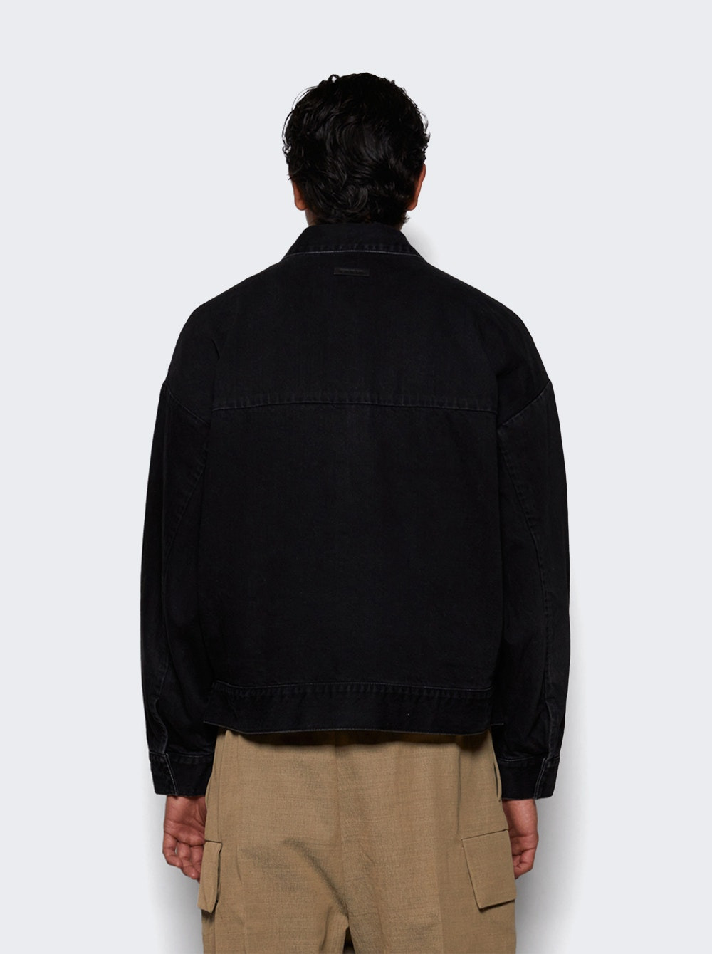 Trucker Jacket Black - 4