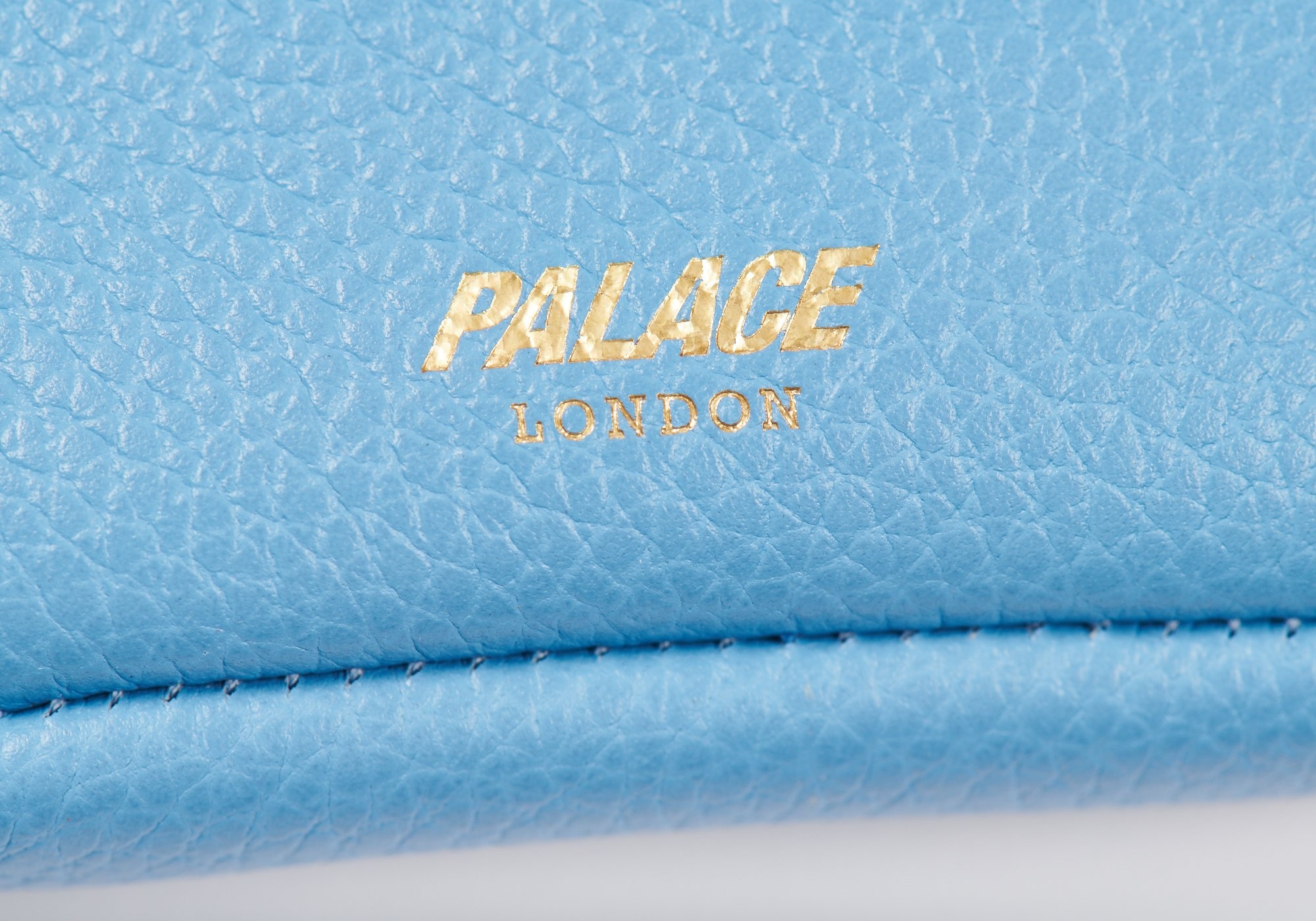 PALACE LEATHER COIN WALLET BLUE - 3