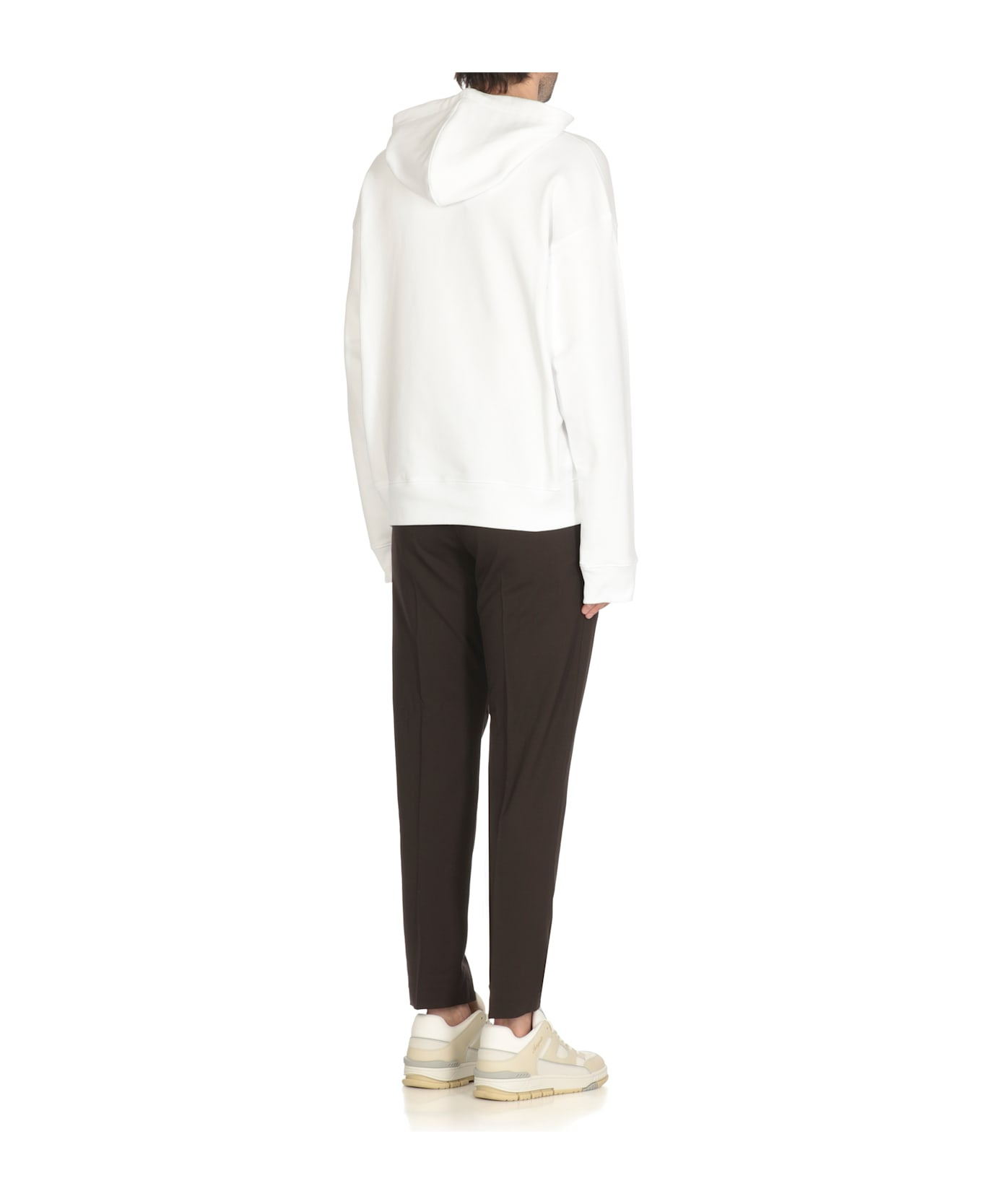 Cotton Logoed Hoodie - 3