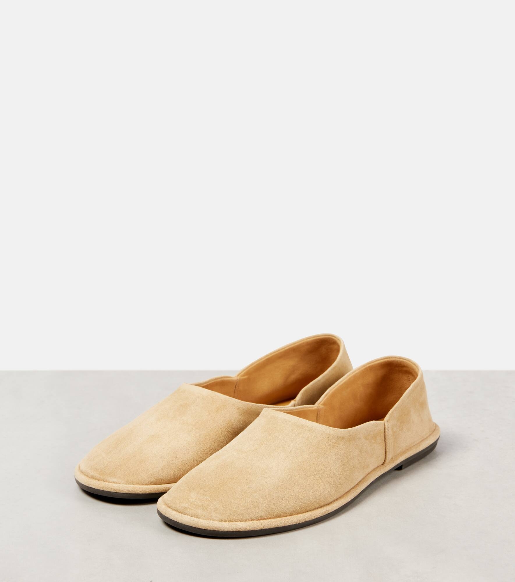 Canal suede slip-on shoes - 5