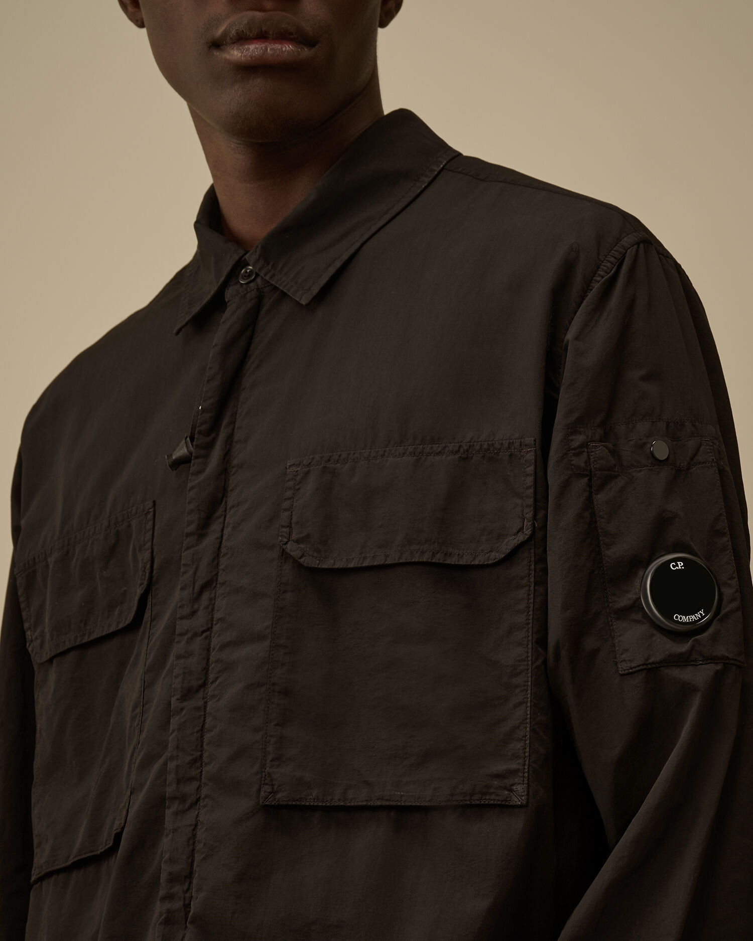 Flatt Nylon Lens Zipped Overshirt - 5