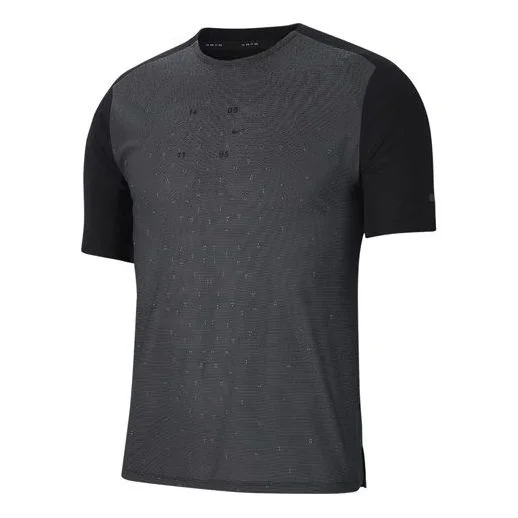 Nike TECH PACK Running Tops Short Sleeve Black CJ5732-010 - 1