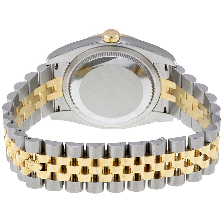 Rolex Datejust 36 Mother of Pearl Dial Stainless Steel and 18K Yellow Gold Jubilee Bracelet Automati - 3