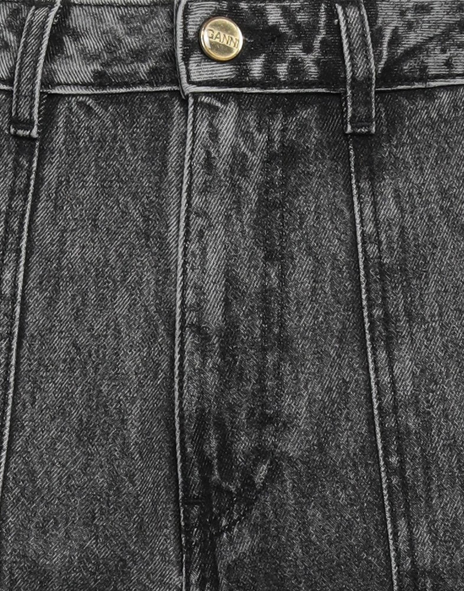Black Women's Denim Pants - 4