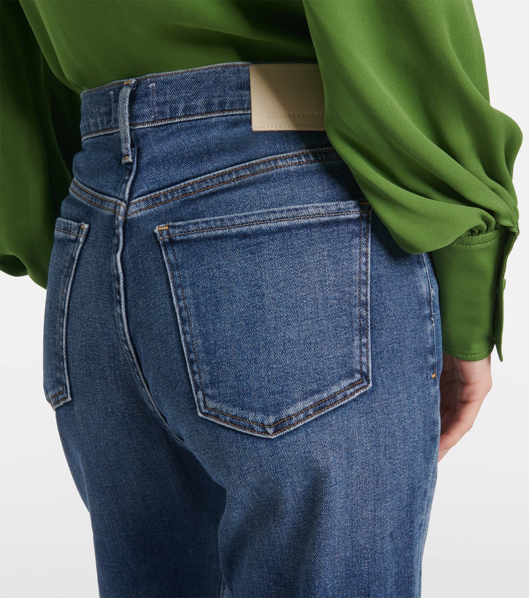 Vidia mid-rise bootcut jeans - 6