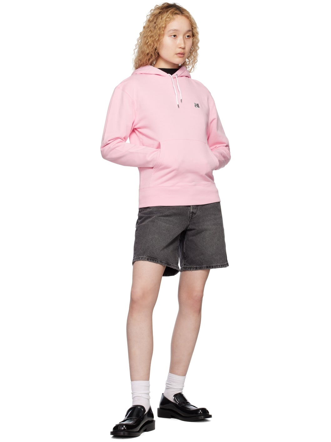 Pink Fox Head Hoodie - 4