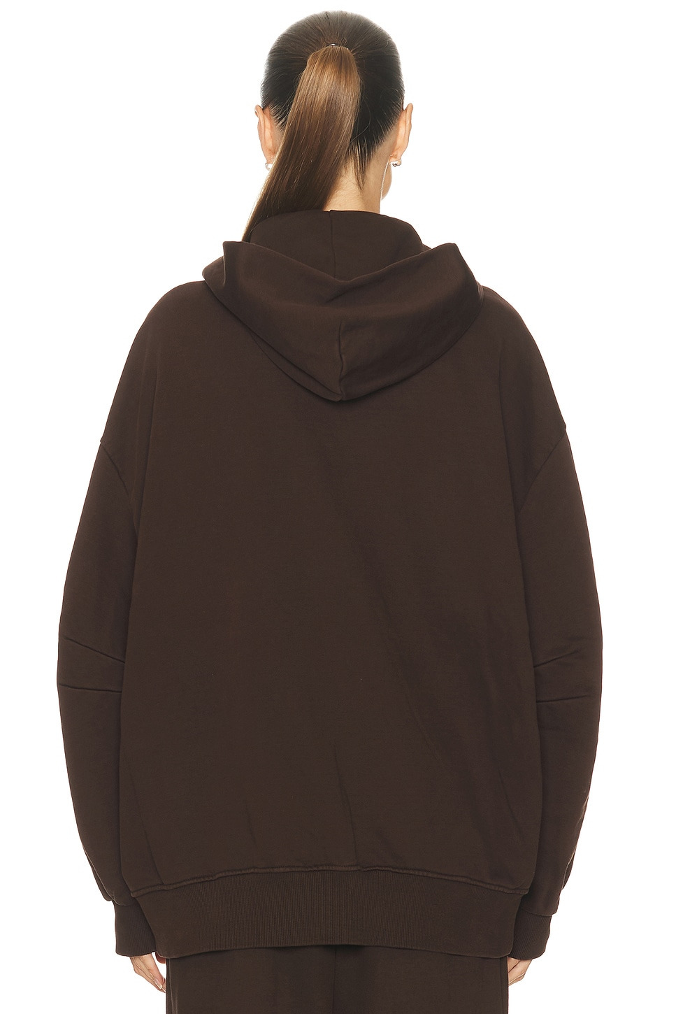 Boyfriend Fleece Boxy Zip-Up Hoodie - 4