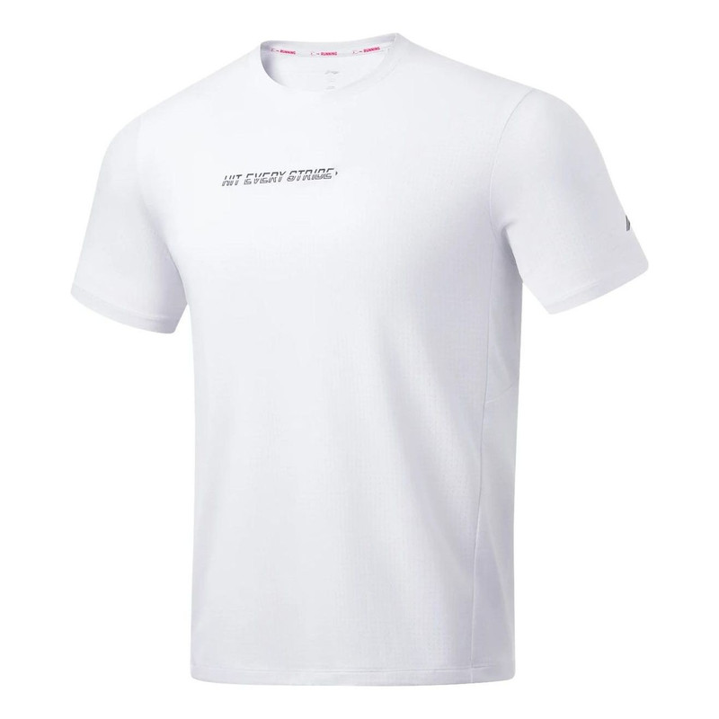 Li-Ning 클래식 라이프 스타일 티 'White' ATST081-5 - 1