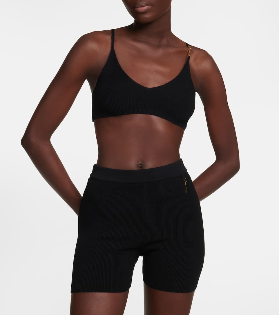 Le Short Pralu ribbed-knit shorts - 2