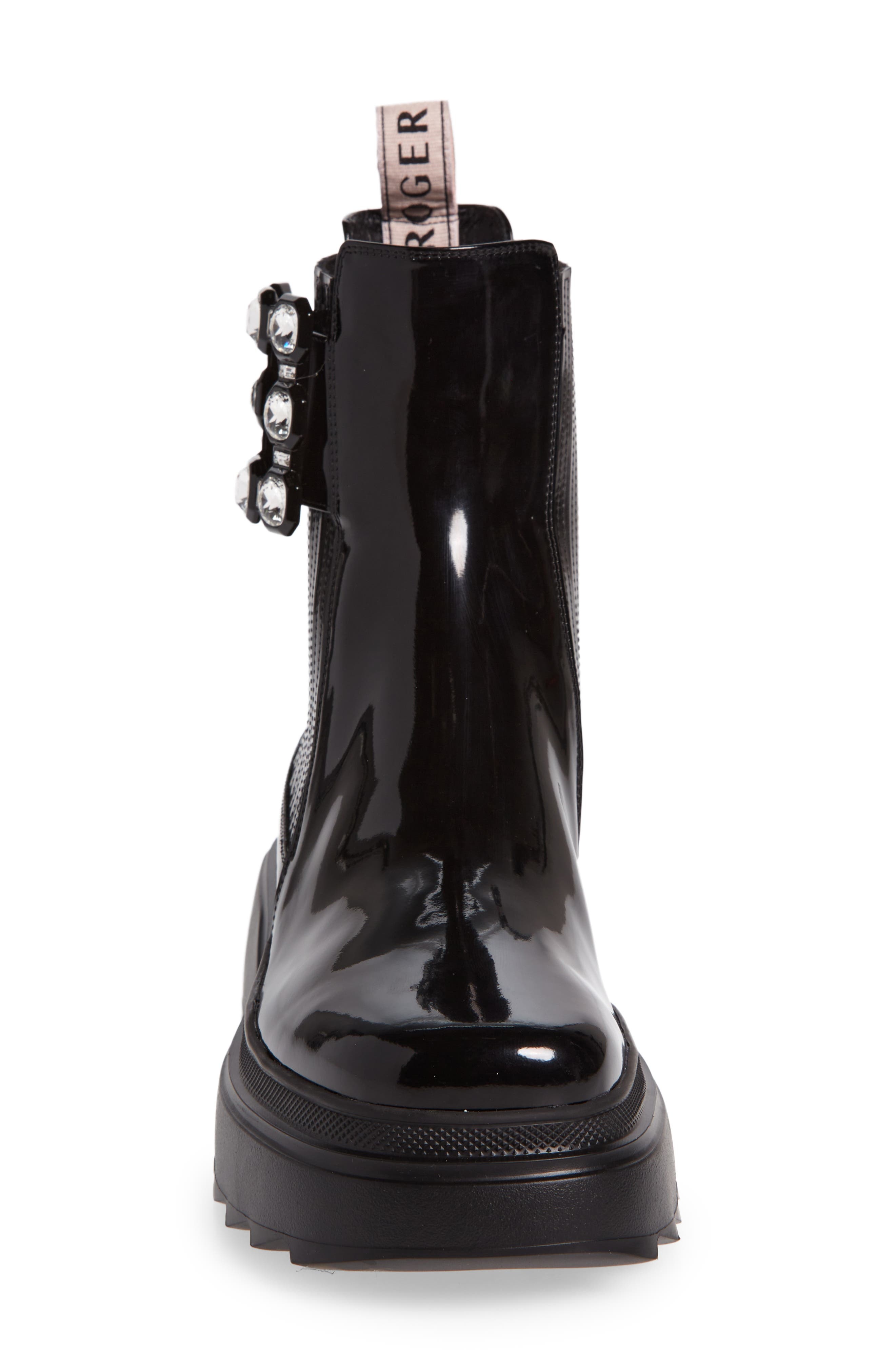 Wallaviv Crystal Buckle Chelsea Boot - 4