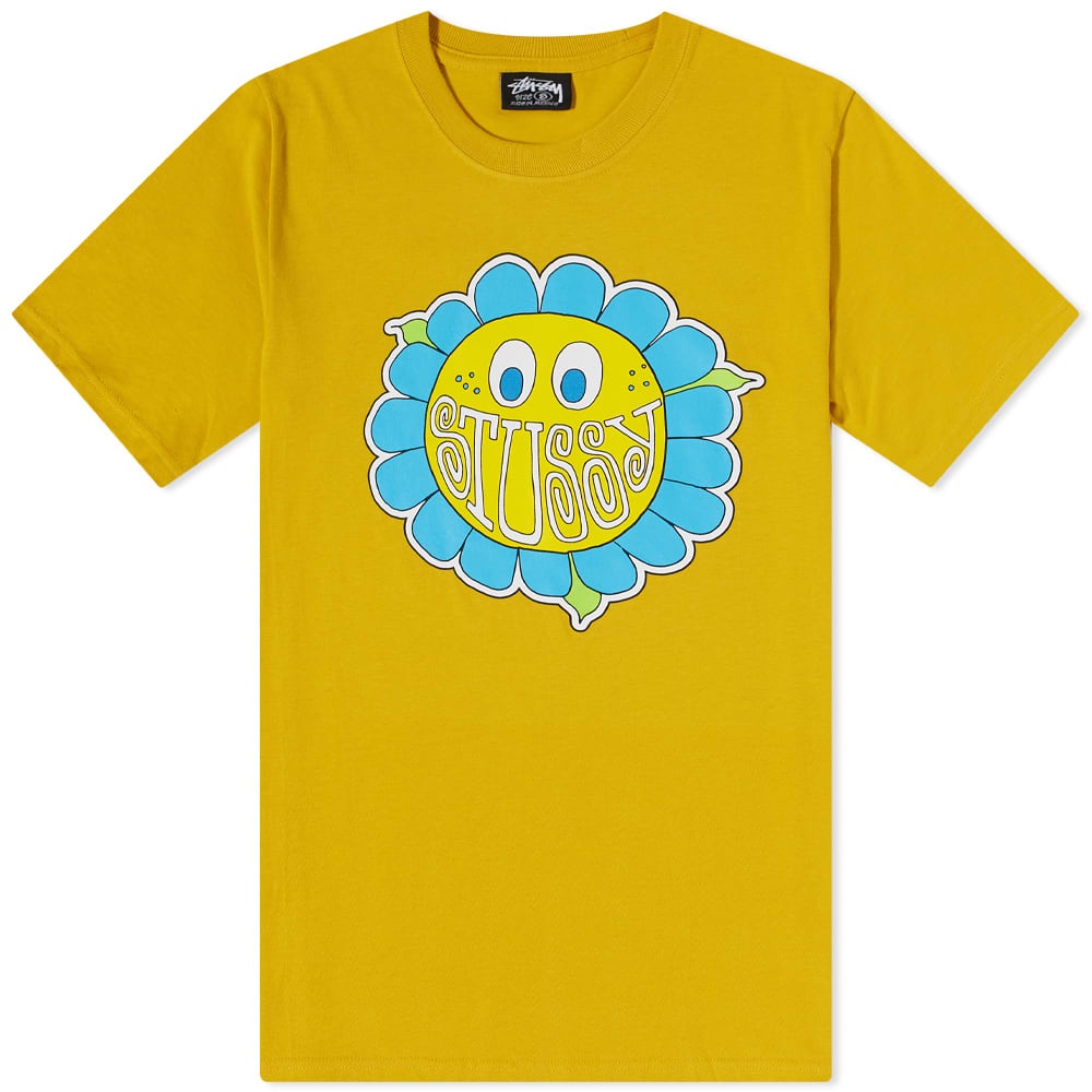 Stussy Happy Flower Tee - 1