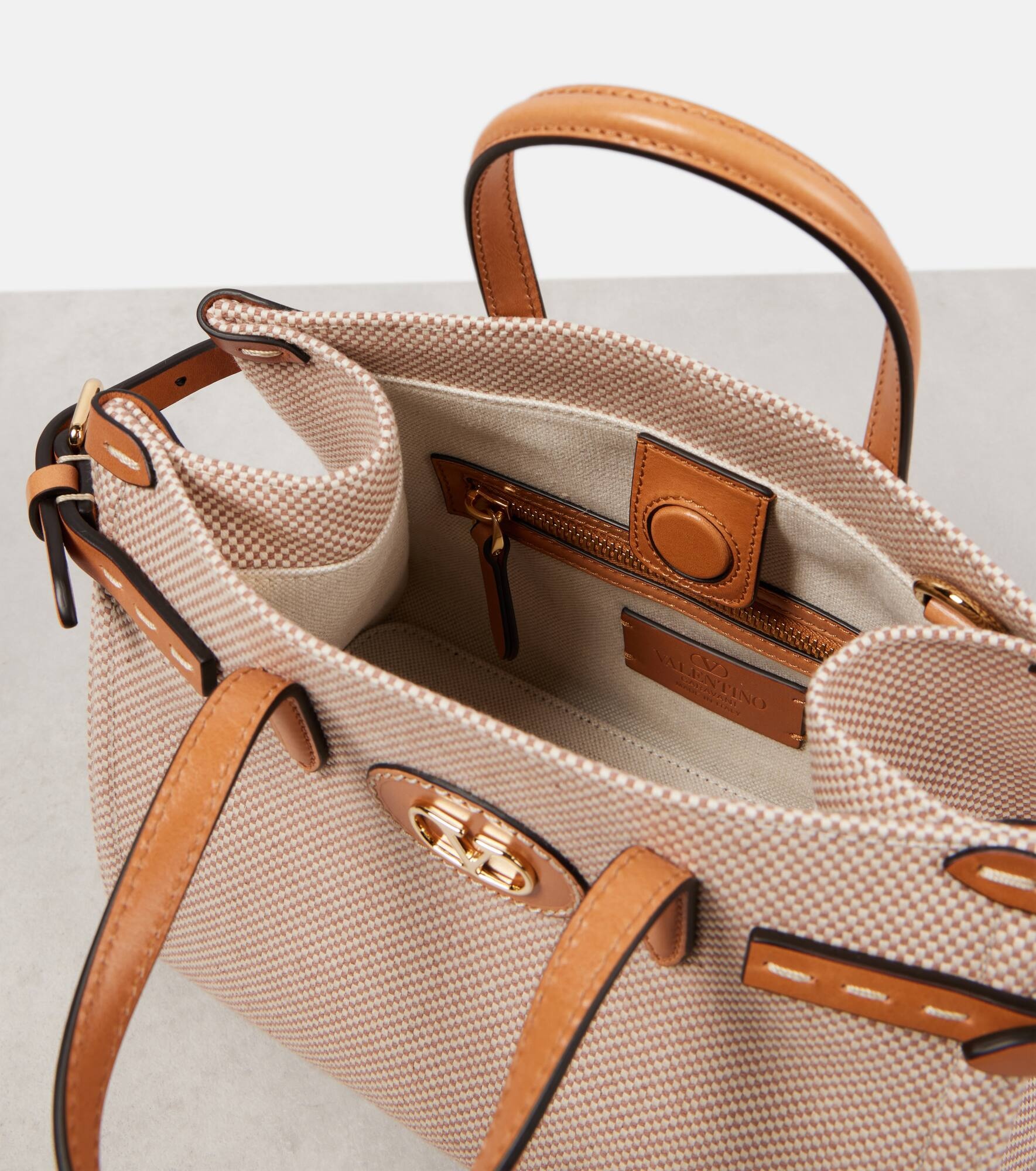 Antibes Small canvas tote bag - 3