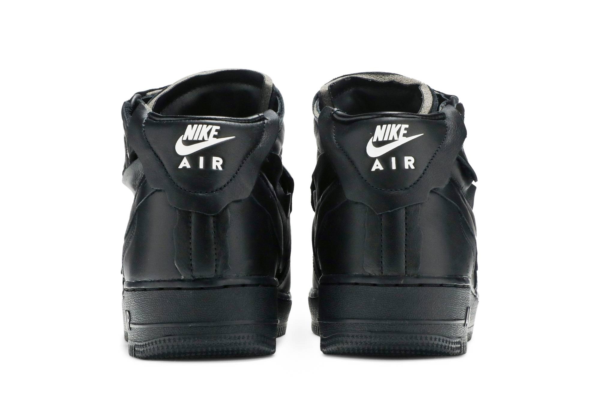 Comme des Garçons x Air Force 1 Mid 'Triple Black' - 6