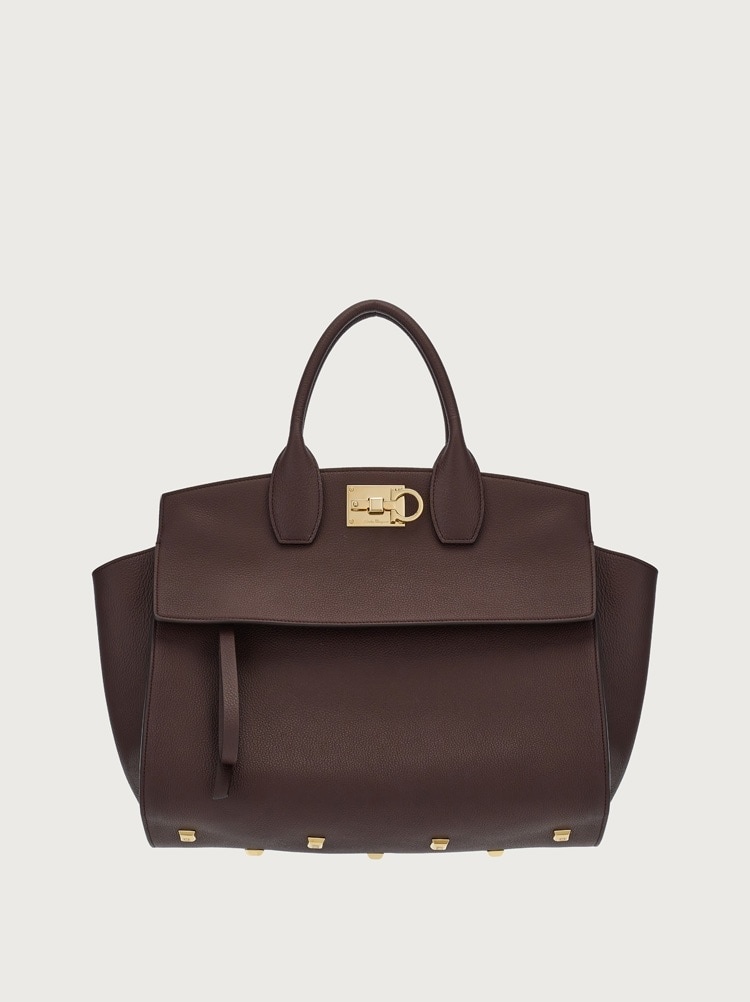 FERRAGAMO STUDIO SOFT BAG (L) - 7