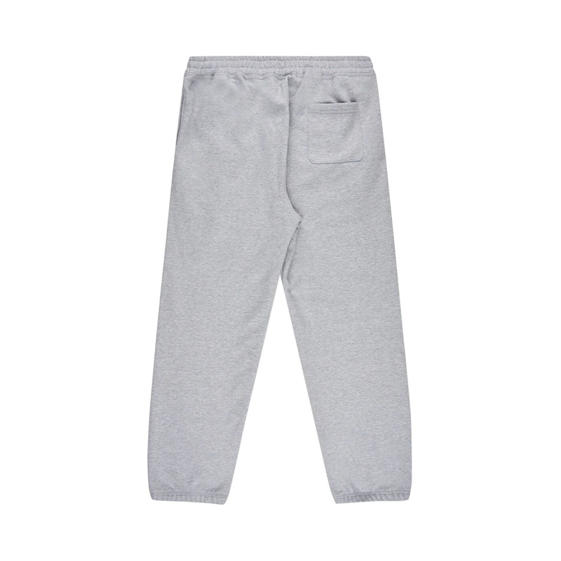 Stüssy Stussy Stock Logo Sweatpant 'Grey Heather' outlook