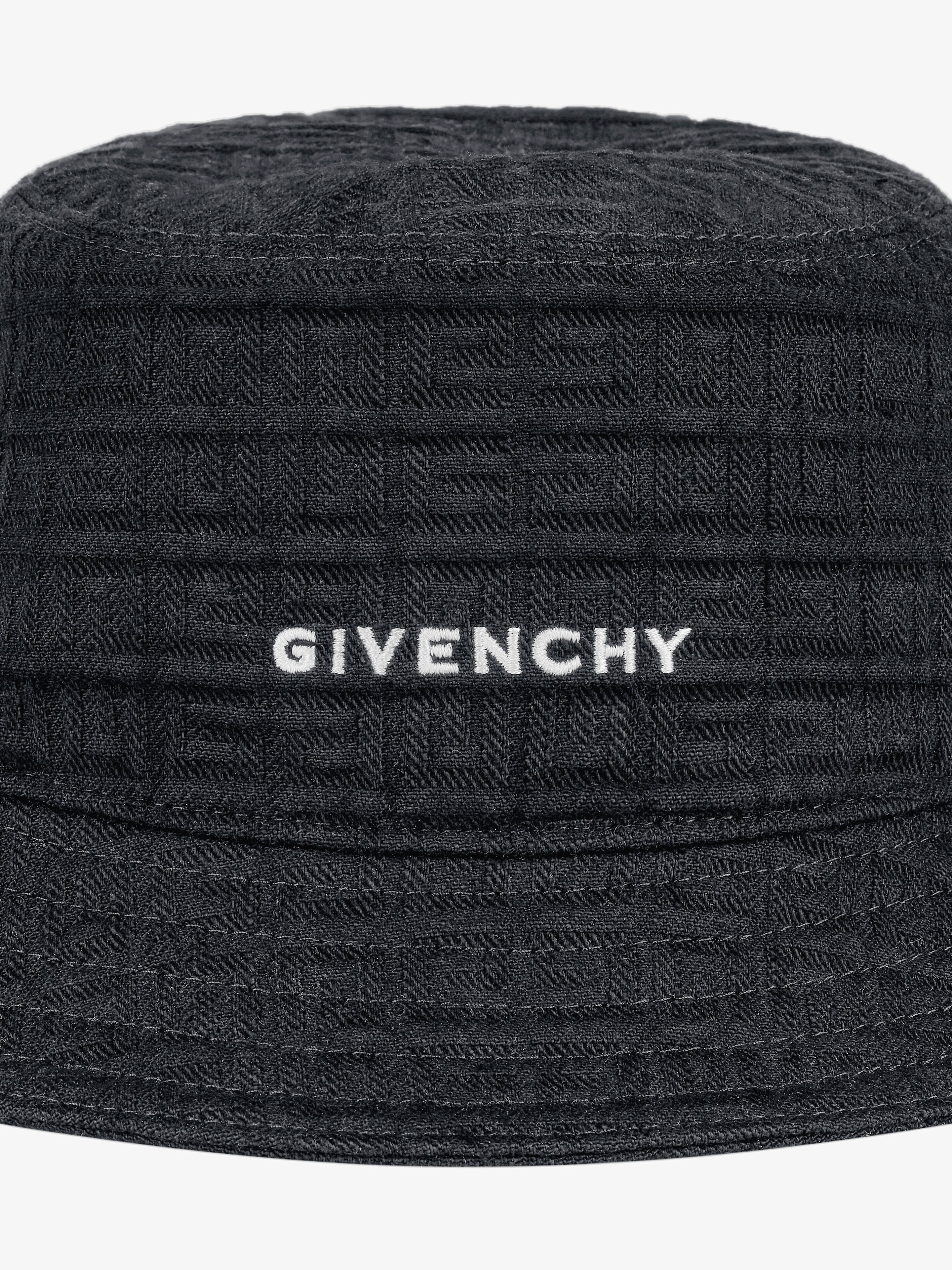 GIVENCHY BUCKET HAT IN 4G DENIM - 2