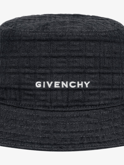 Givenchy GIVENCHY BUCKET HAT IN 4G DENIM outlook