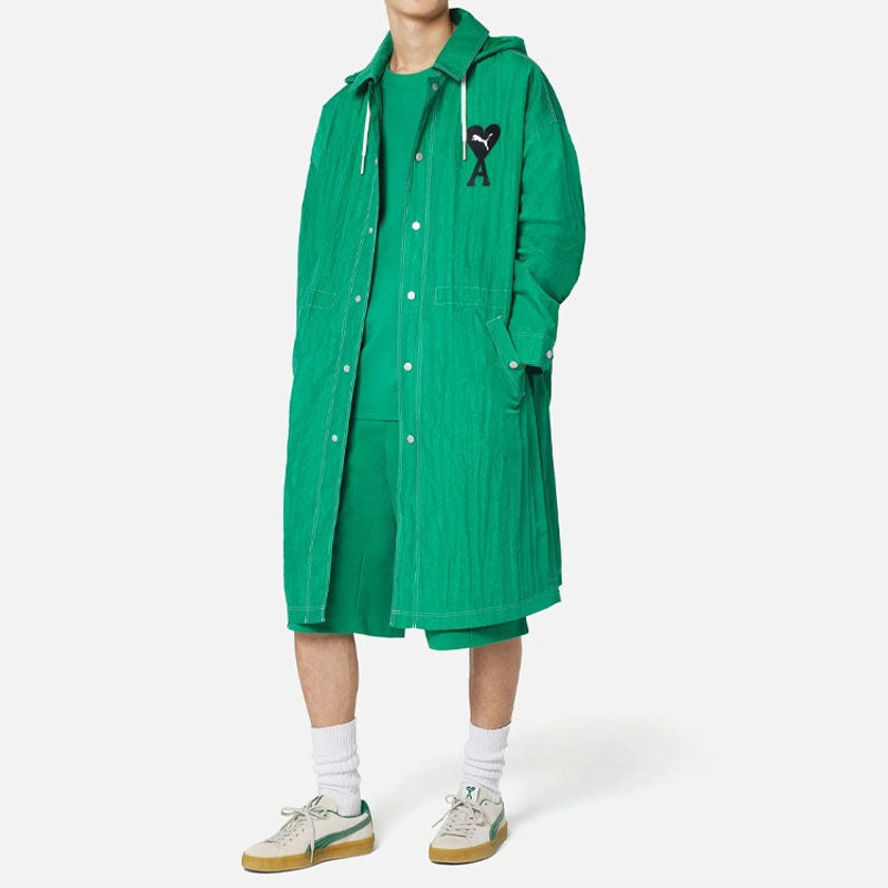 PUMA PUMA X AMI Light Nylon Jacket 'Green' 534064-96 outlook