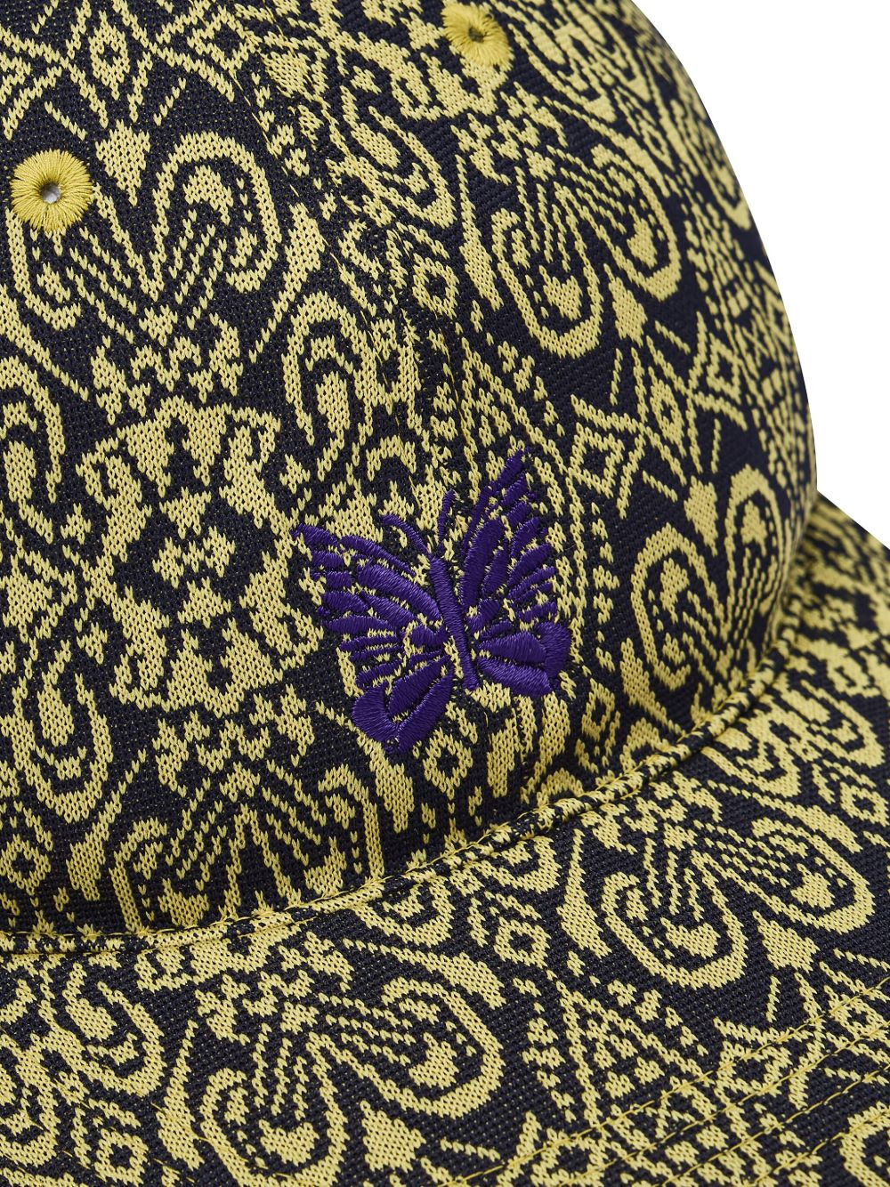 embroidered-butterfly baseball cap - 4