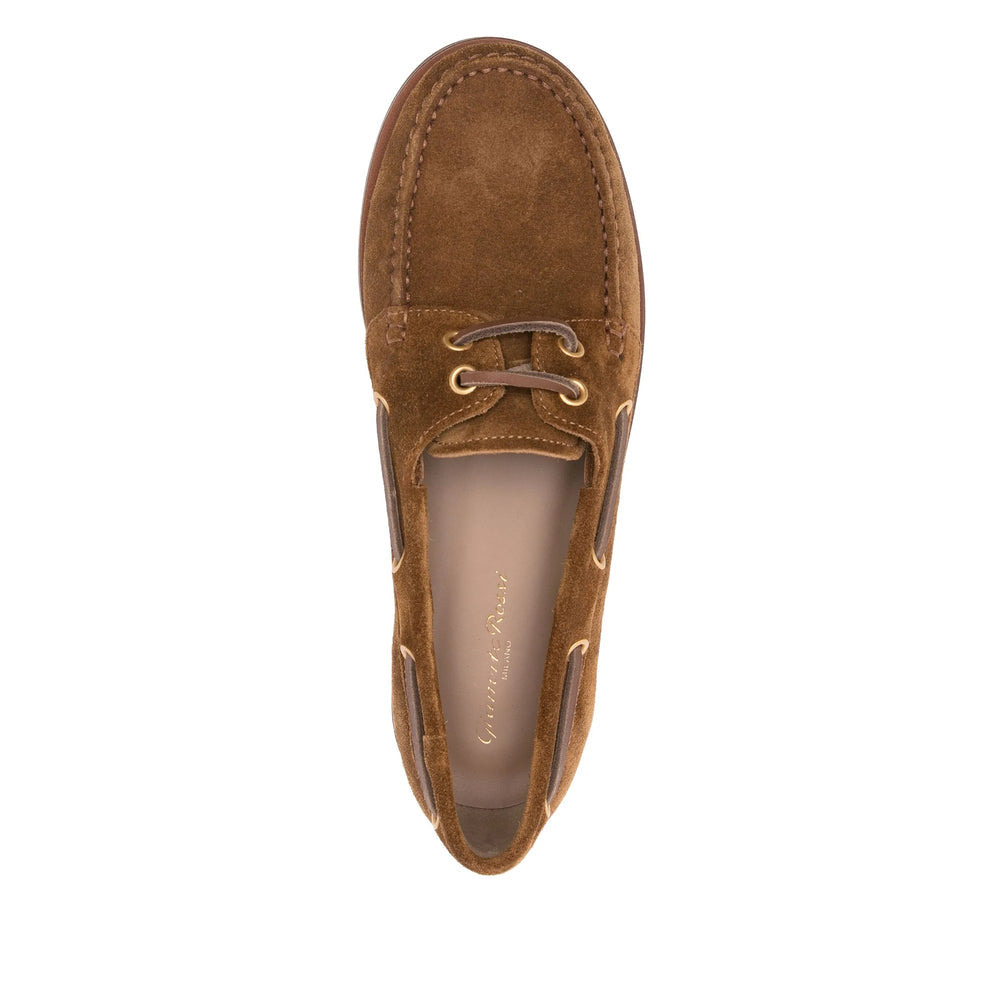 Gianvito Rossi Brown Loafers Women - 3