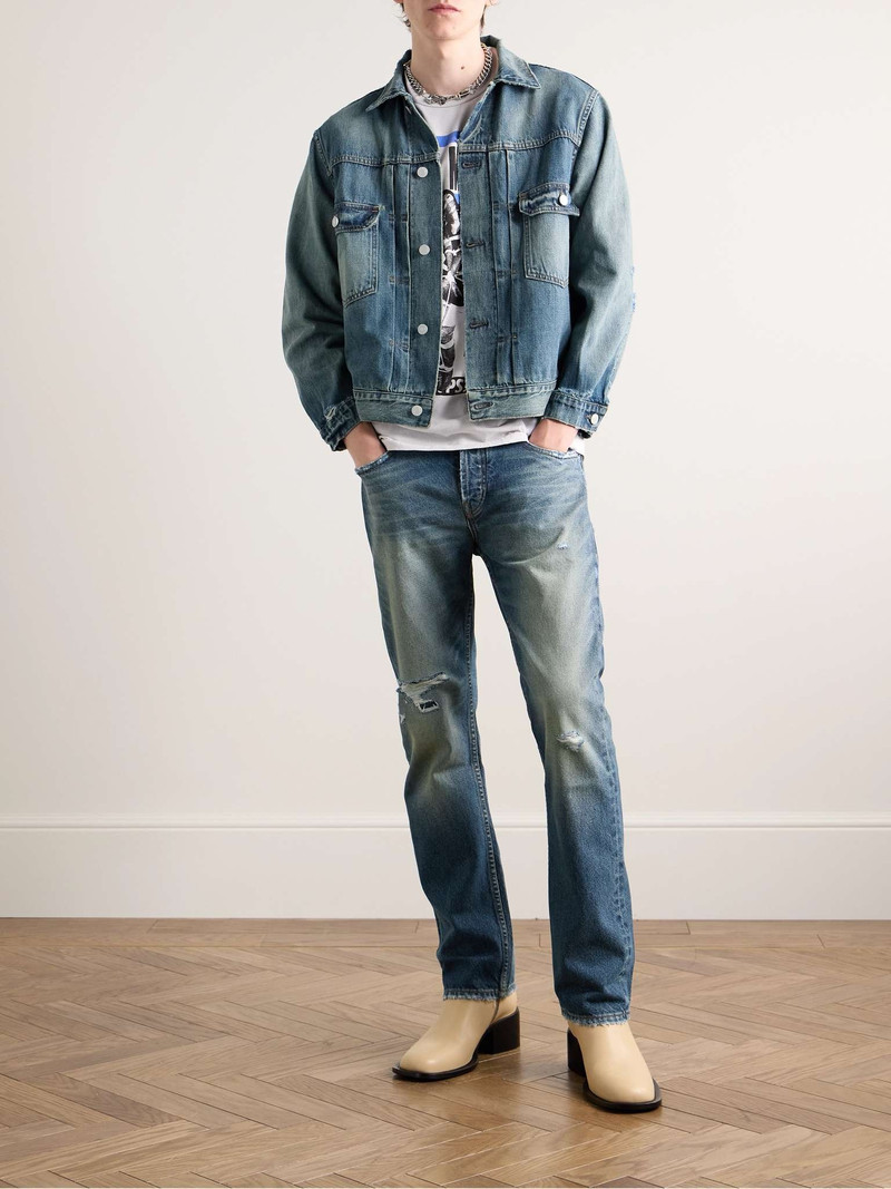 Enfants Riches Déprimés Straight-Leg Distressed Jeans outlook
