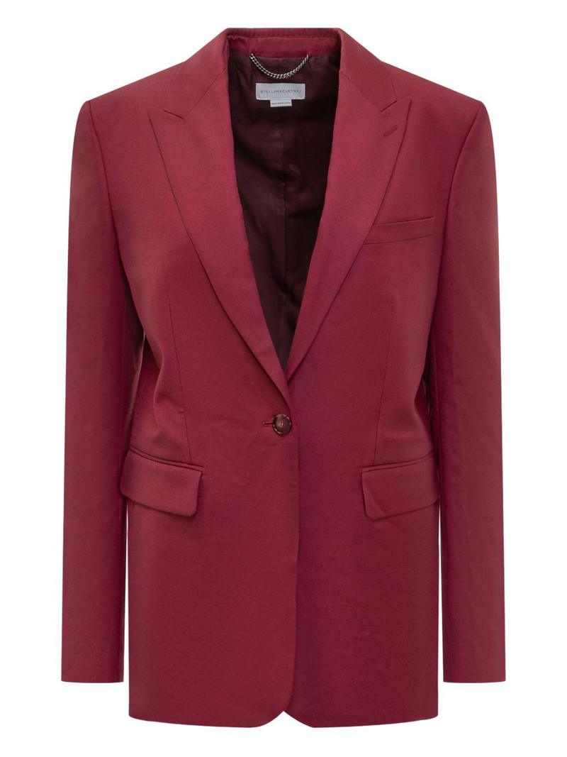 single-breasted wool blazer 1