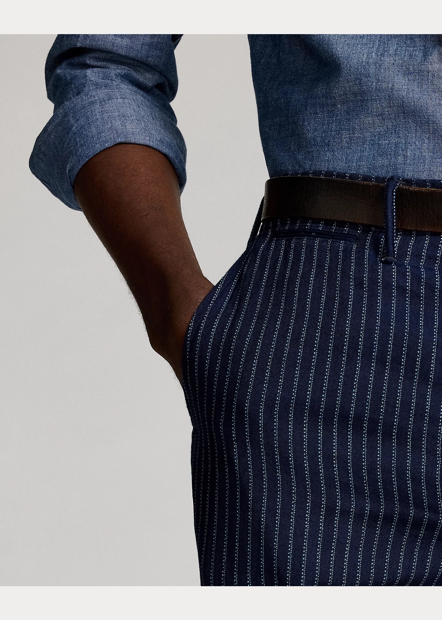 Engineer Fit Striped Twill Pant - 5