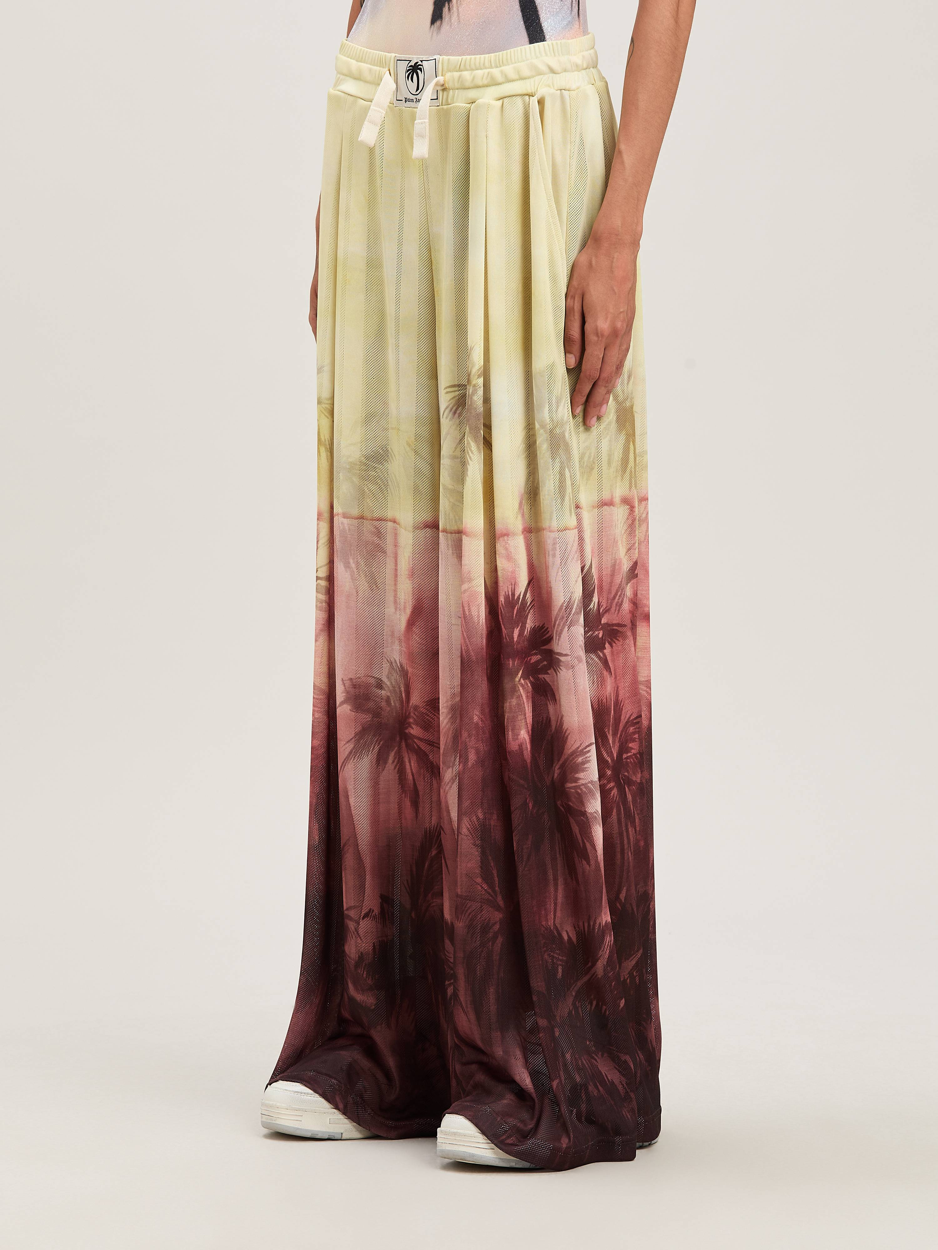 Sunset palms mesh pants - 4