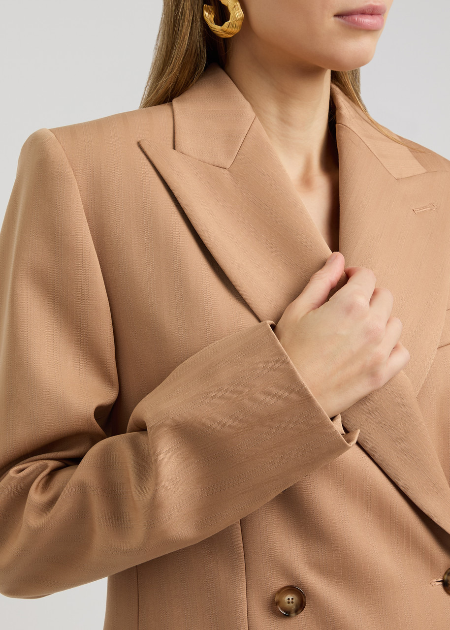Stella Mccartney Double-breasted Wool-blend Blazer - 5