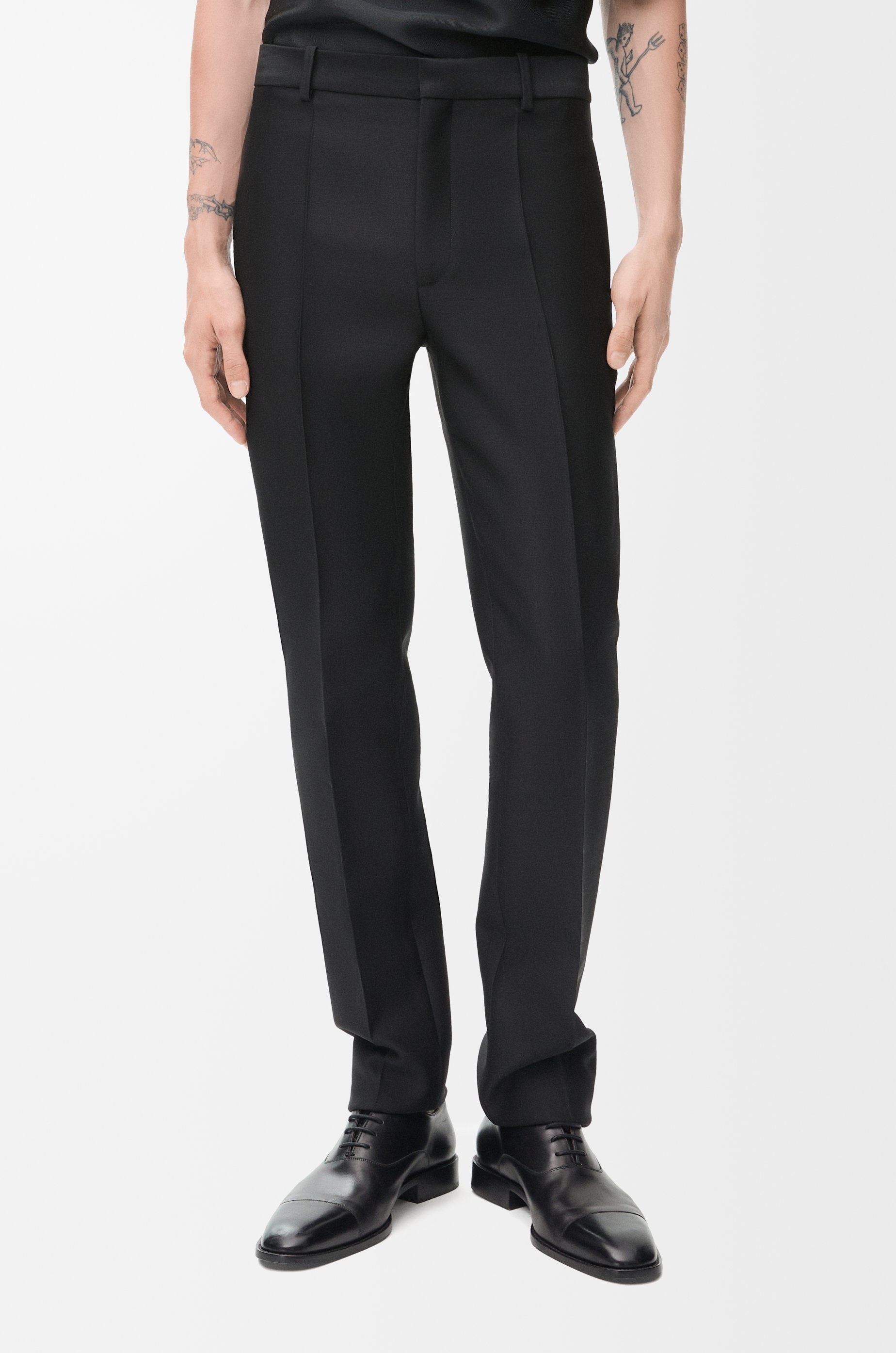 Trousers in wool and silk - 3
