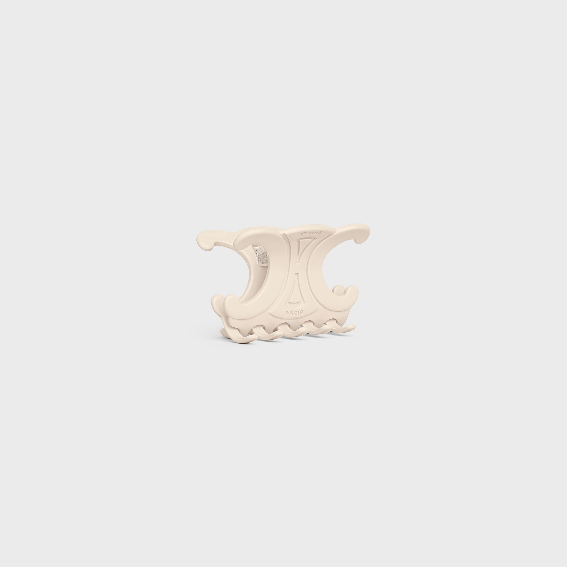 Triomphe Large Hair Claw in Acetate and Steel - 2