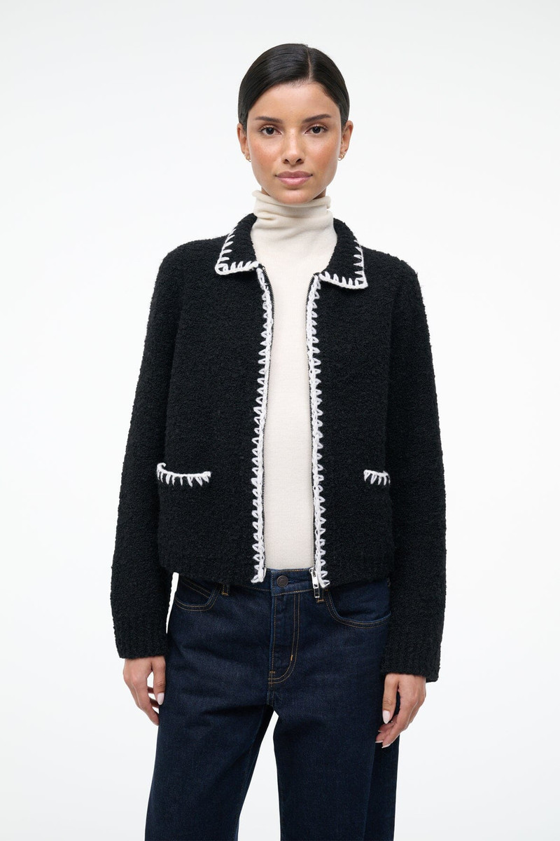 STAUD STAUD JEREMY SWEATER BLACK outlook