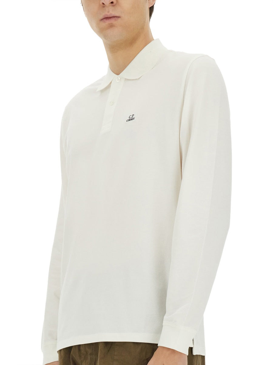 C.P. Company Men Stretch Pique Polo Shirt - 4