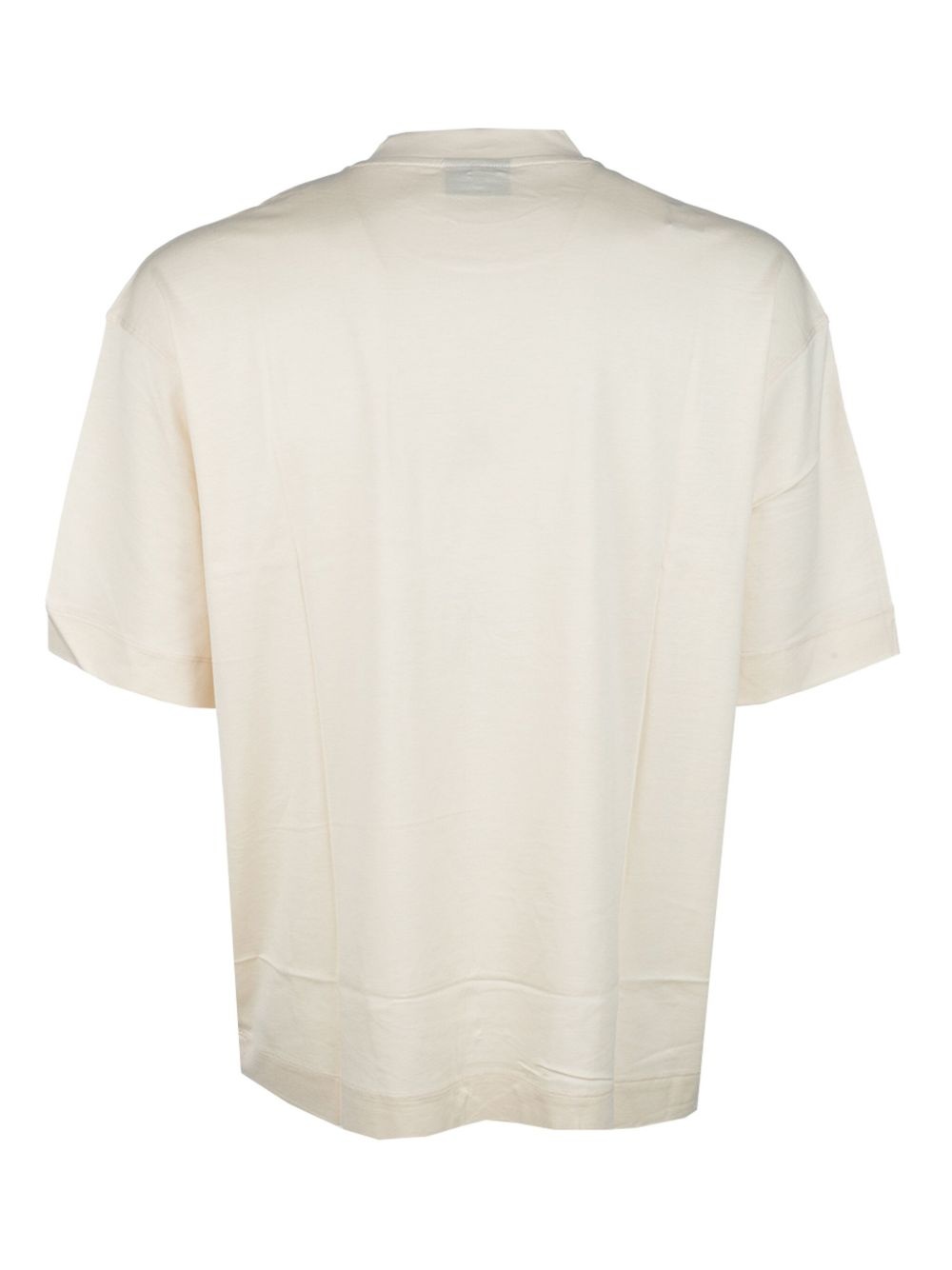 lily-print T-shirt - 2