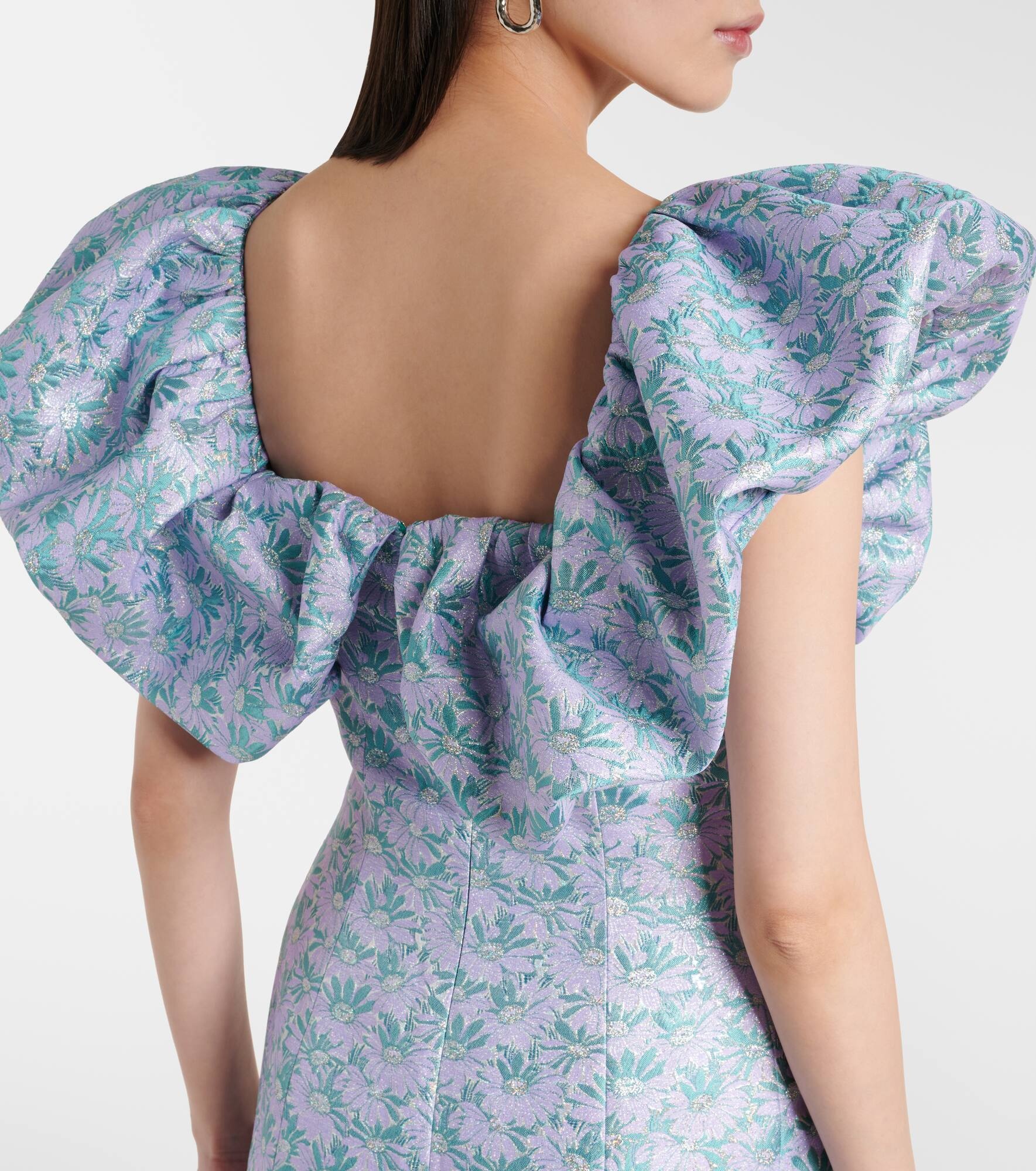Rowan floral brocade gown - 6