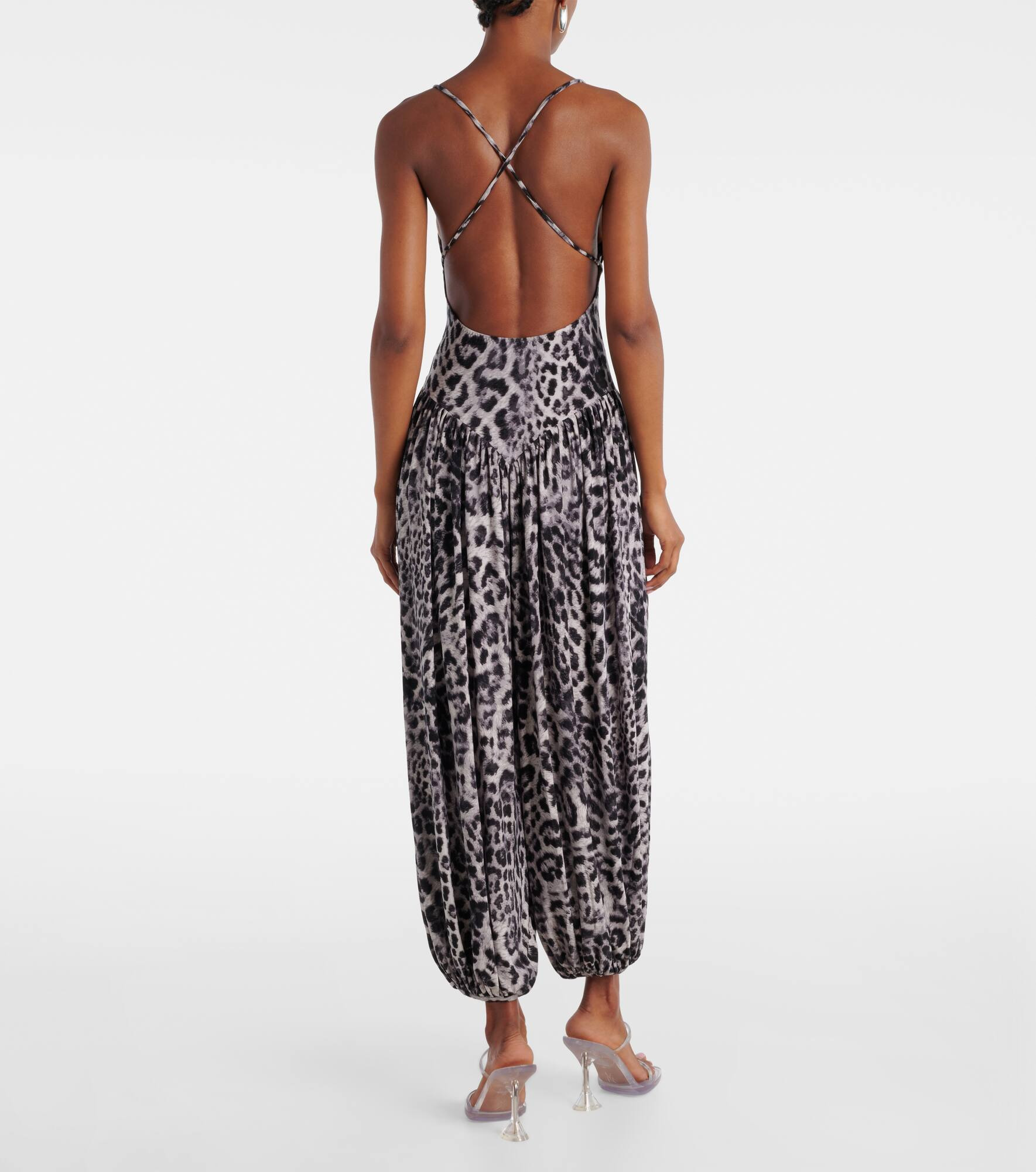 Kenny leopard-print jumpsuit - 3