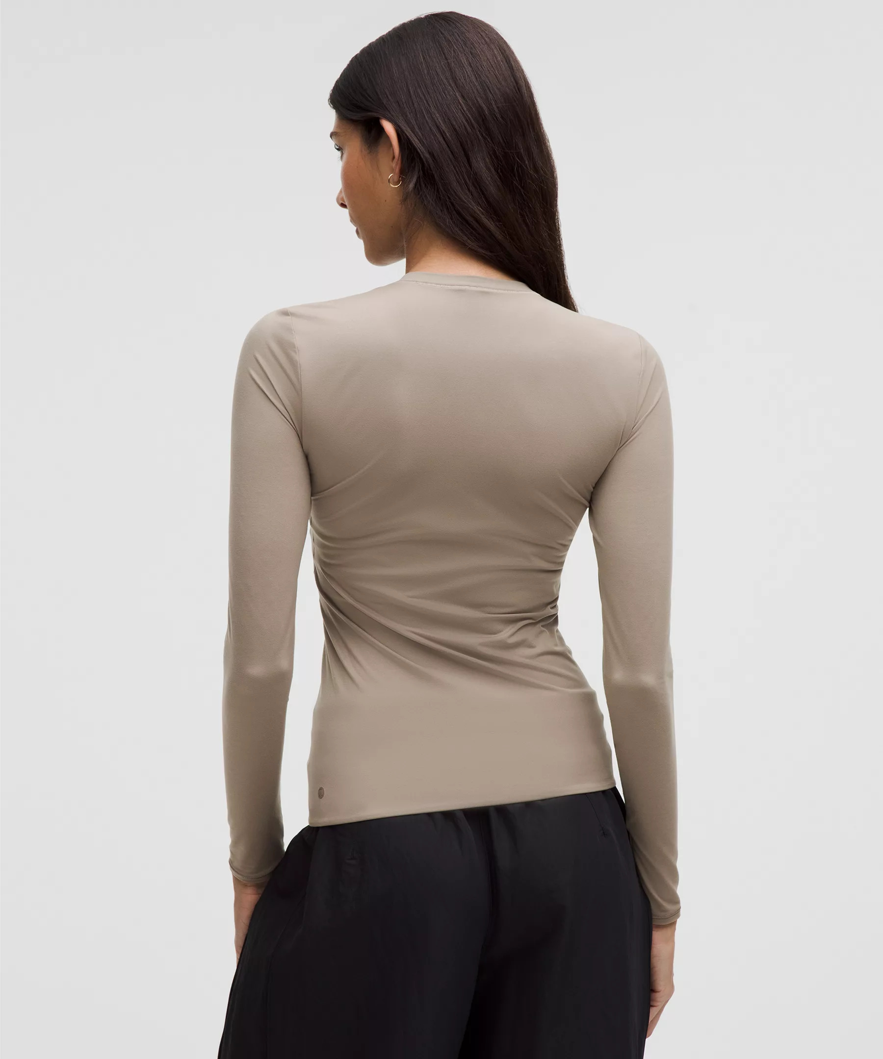 Wundermost Ultra-Soft Nulu Crewneck Long-Sleeve Shirt - 3