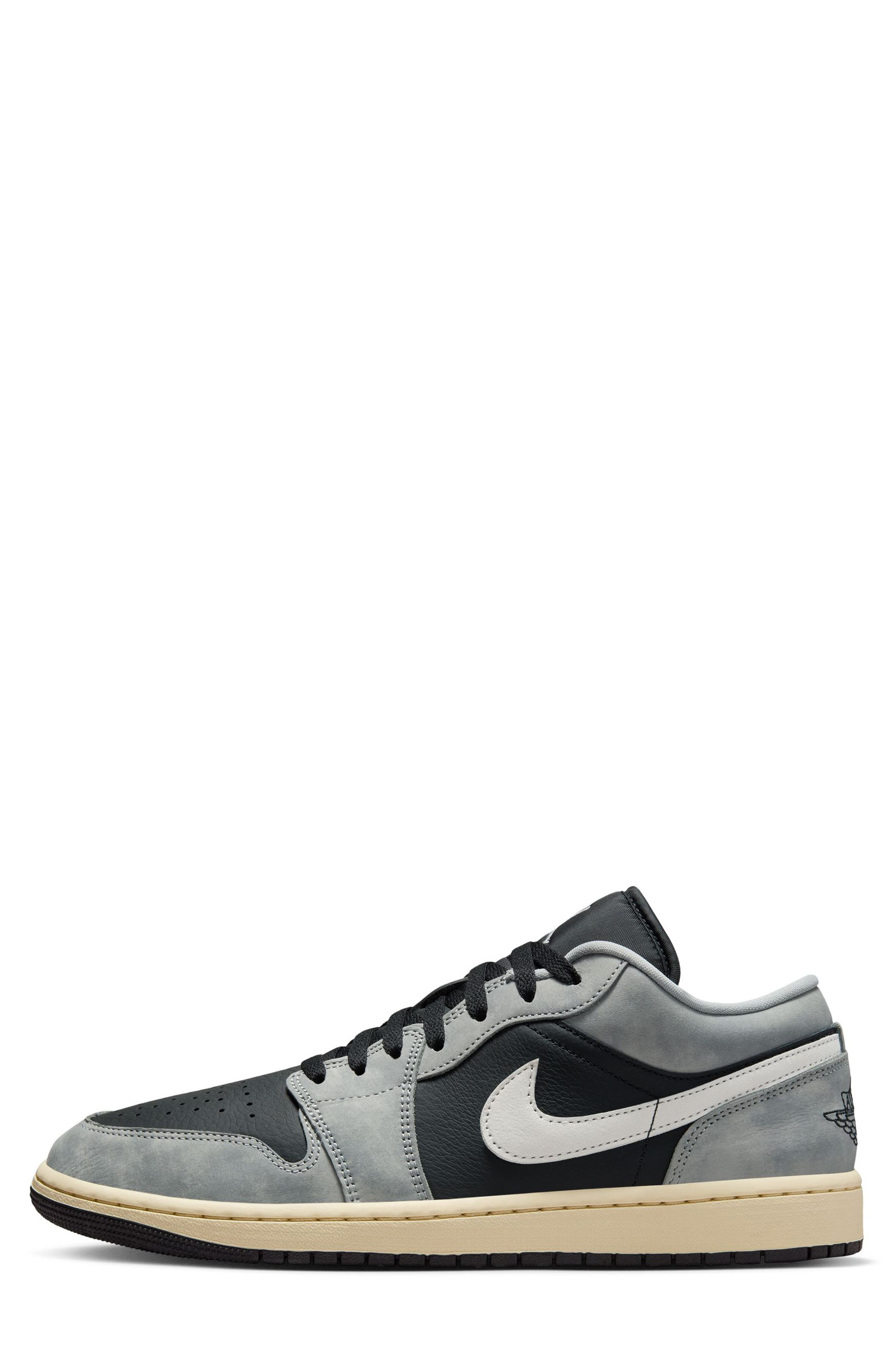 Nike Air Jordan 1 Low SE Sneaker in Light Smoke Grey/Black at Nordstrom - 2