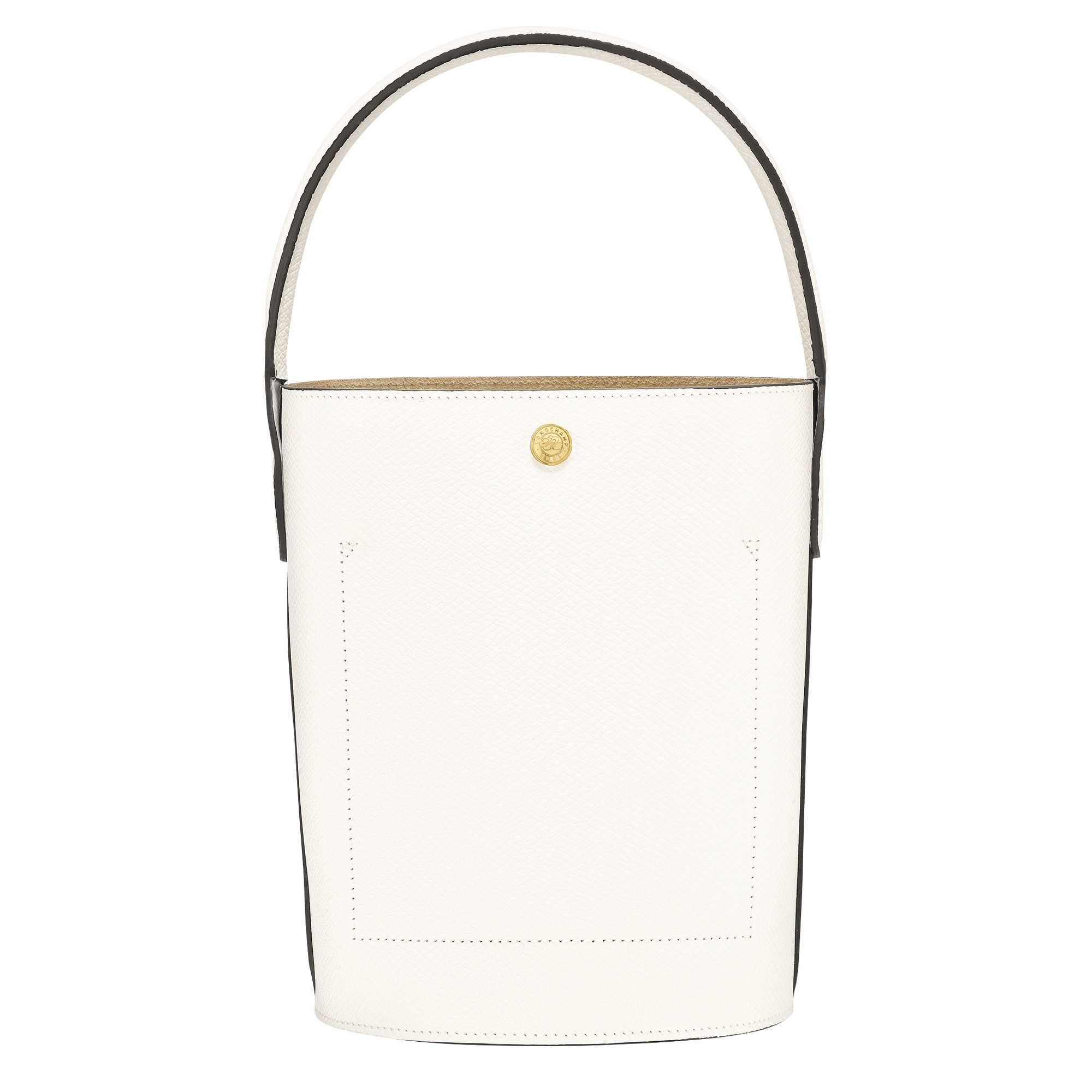 Épure S Bucket bag White - Leather - 4