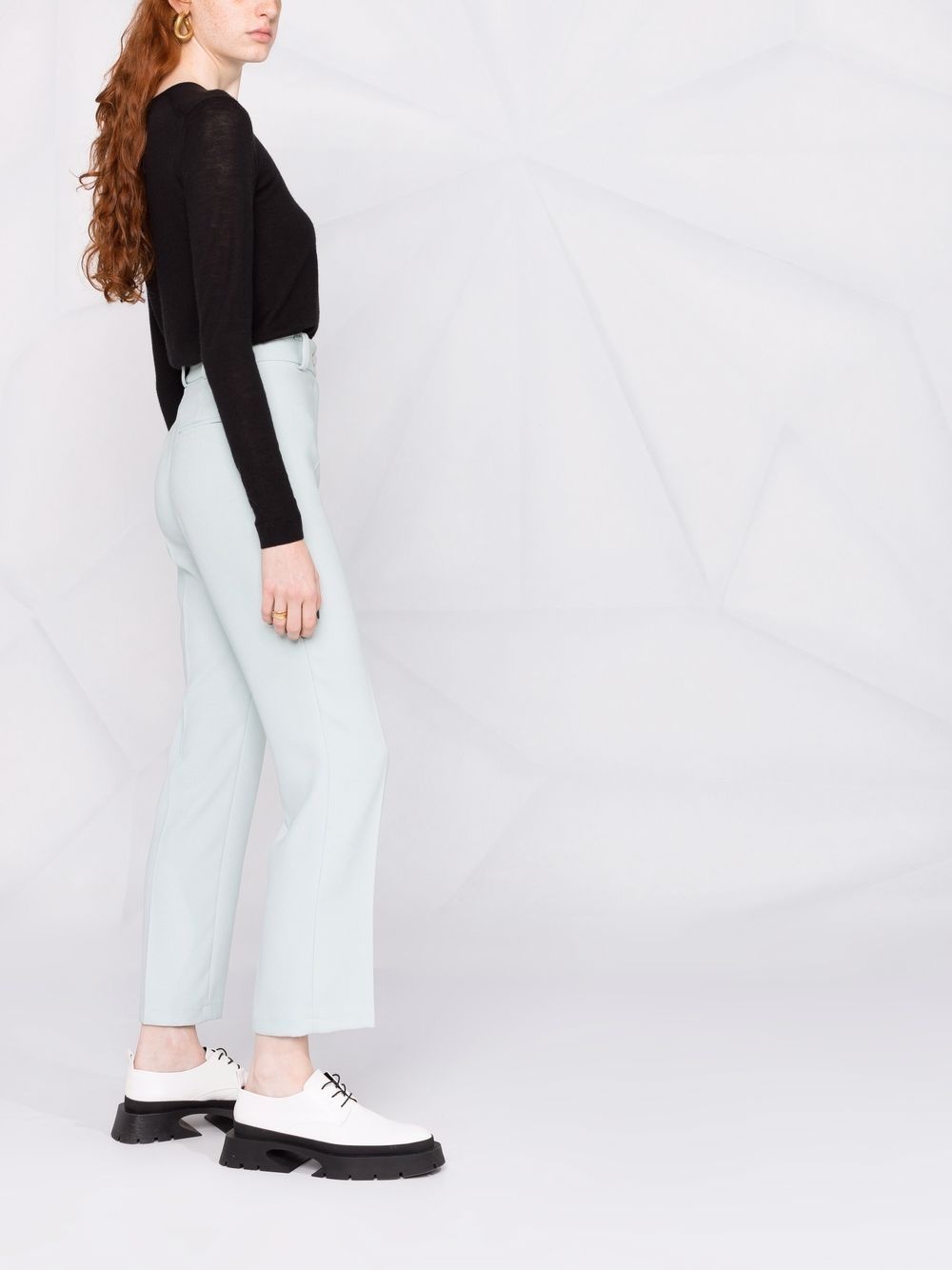longsleeved fine-knit jumper - 4