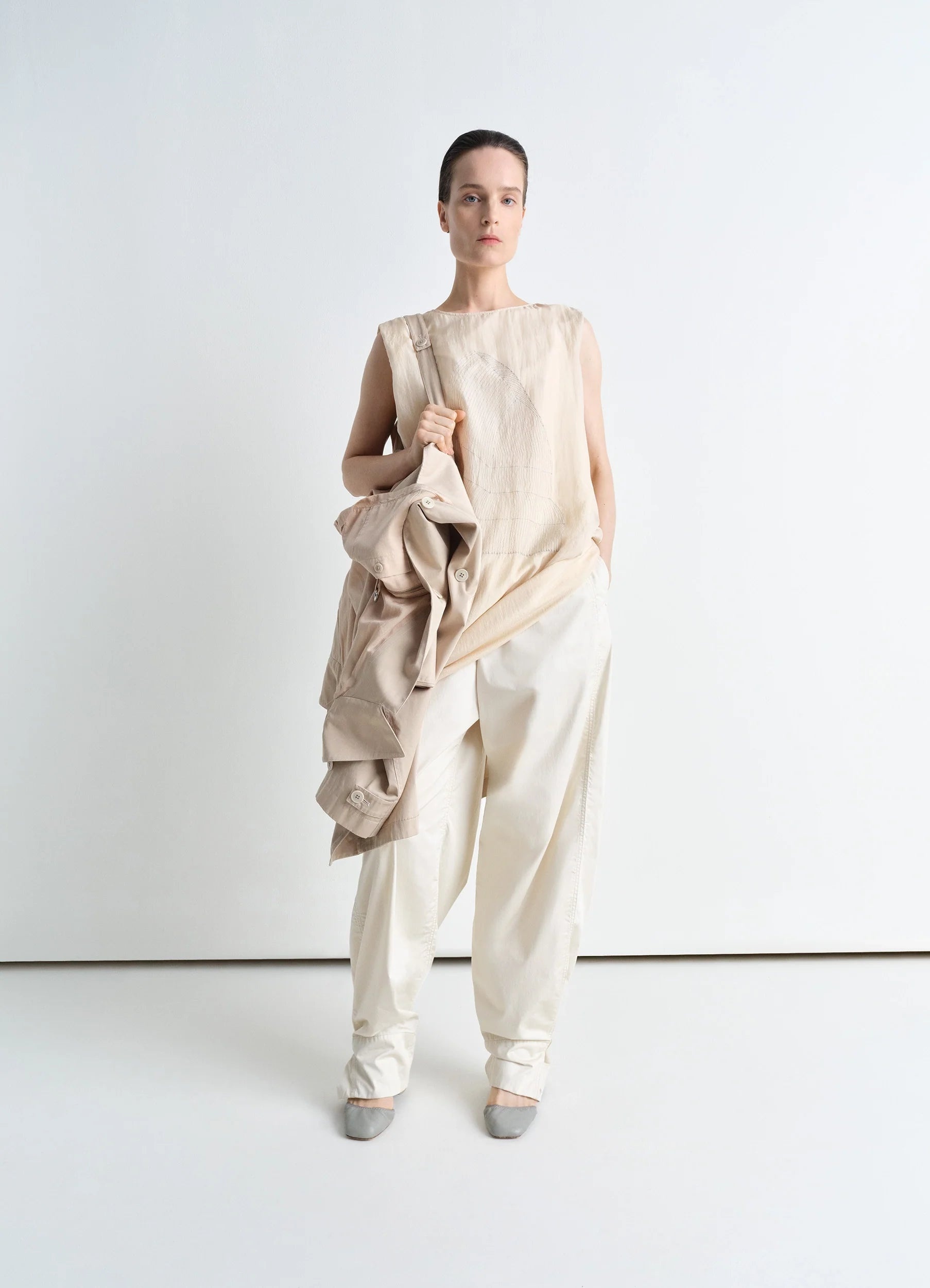 PHILIPPE WEISBECKER DOUBLE LAYER TOP - 5
