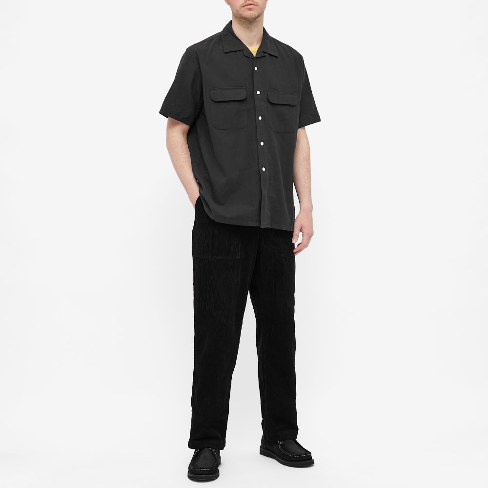 Beams Plus Short Sleeve Open Collar Shirt - 6