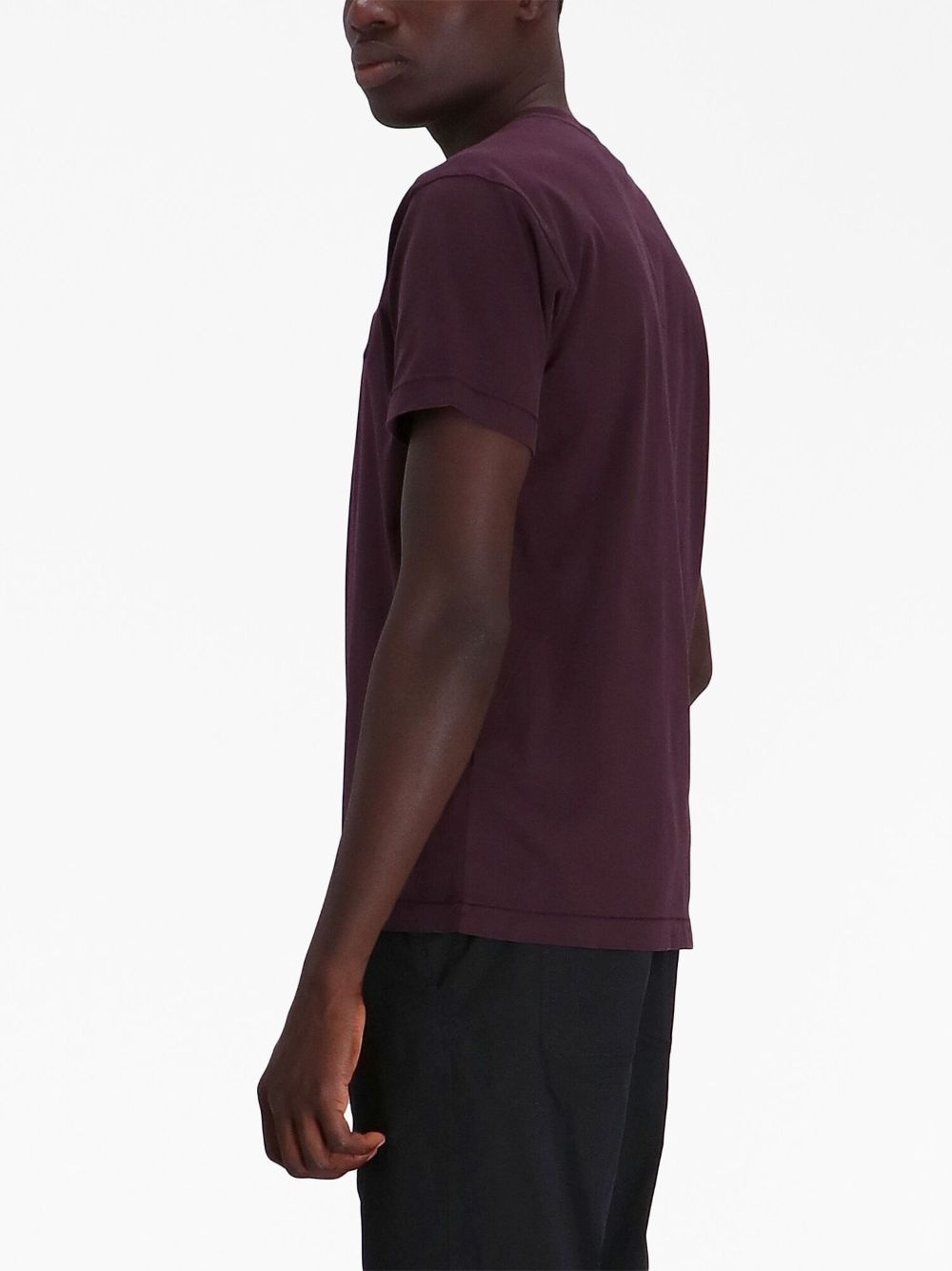 Compass-motif cotton T-shirt - 3
