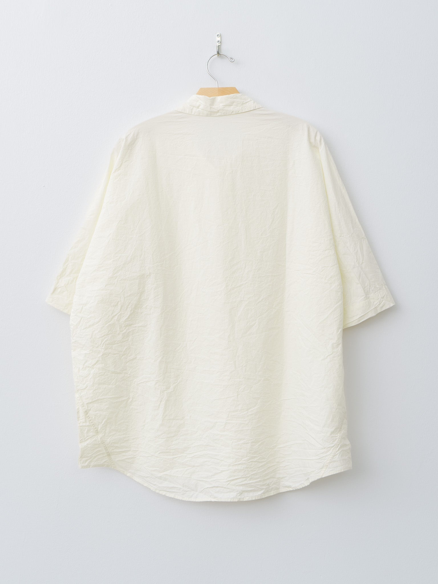 Waga Short Sleeve Shirt L COT - Natural - 7