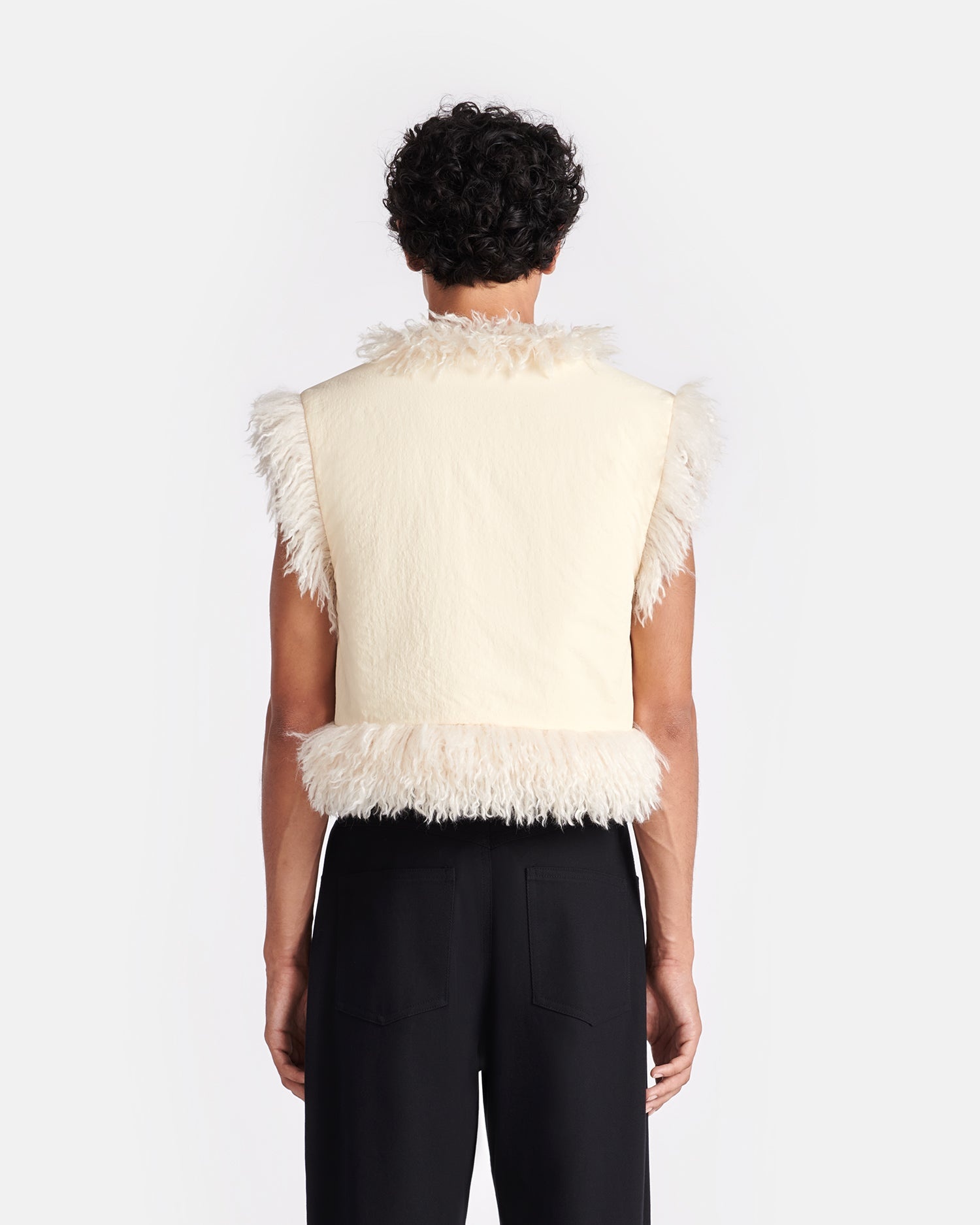 Faux Racka Fur Vest - 13