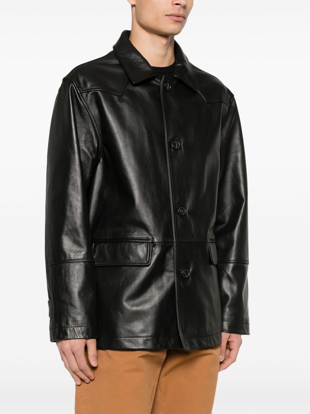 leather jacket - 3