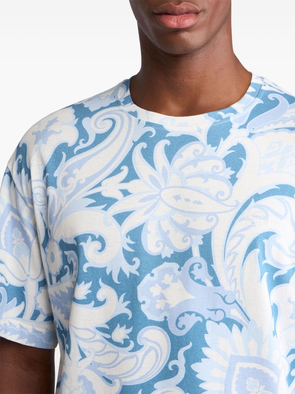 floral-print T-shirt - 5