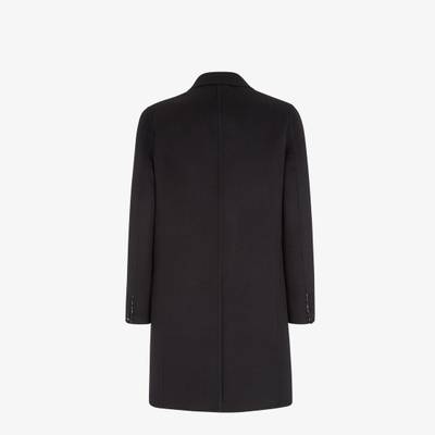 FENDI Black wool coat outlook