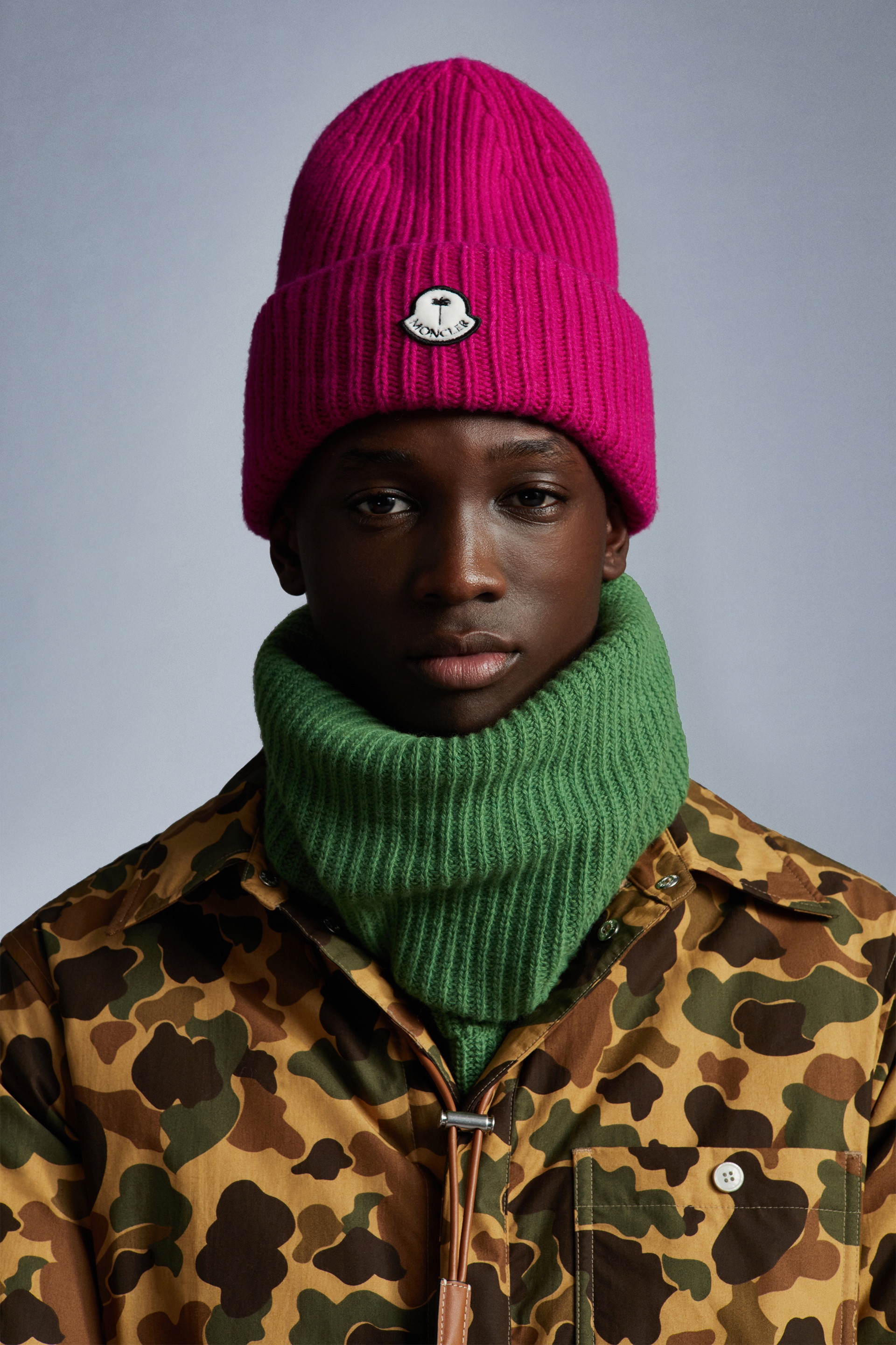 Wool Rib-Knit Beanie - 6